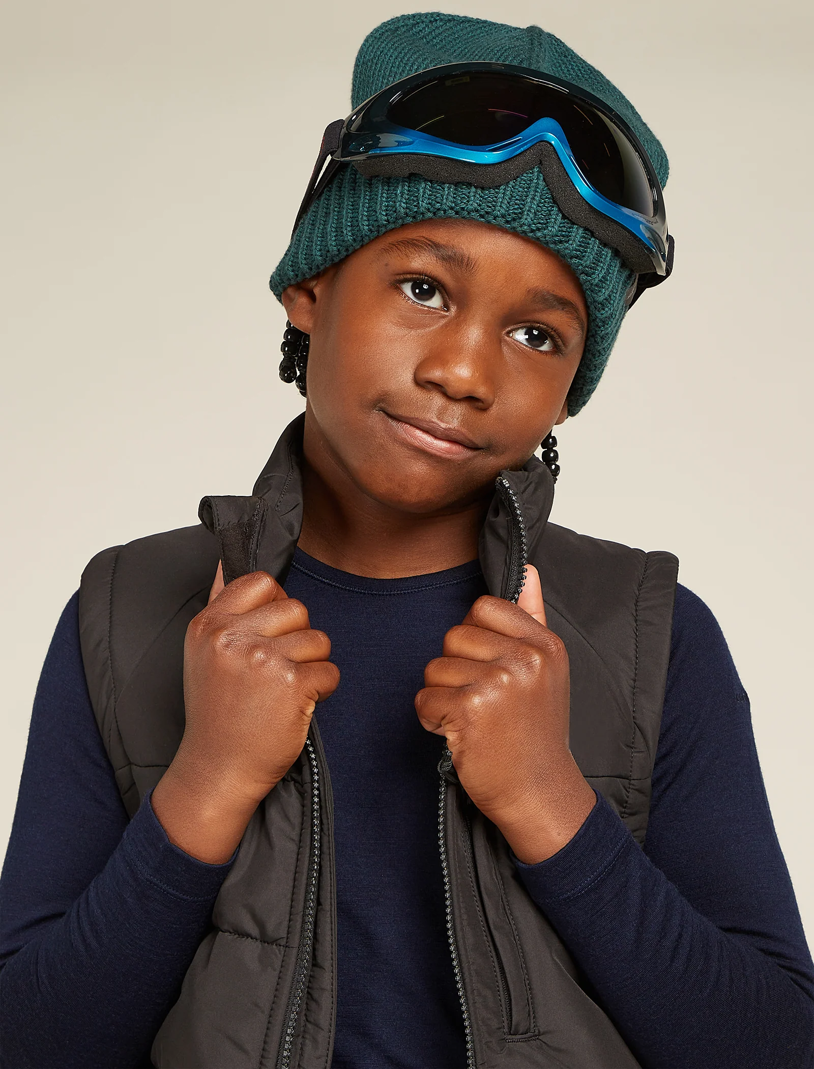 Kids’ Merino 200 Oasis Long Sleeve Crew Thermal Top - Image 13