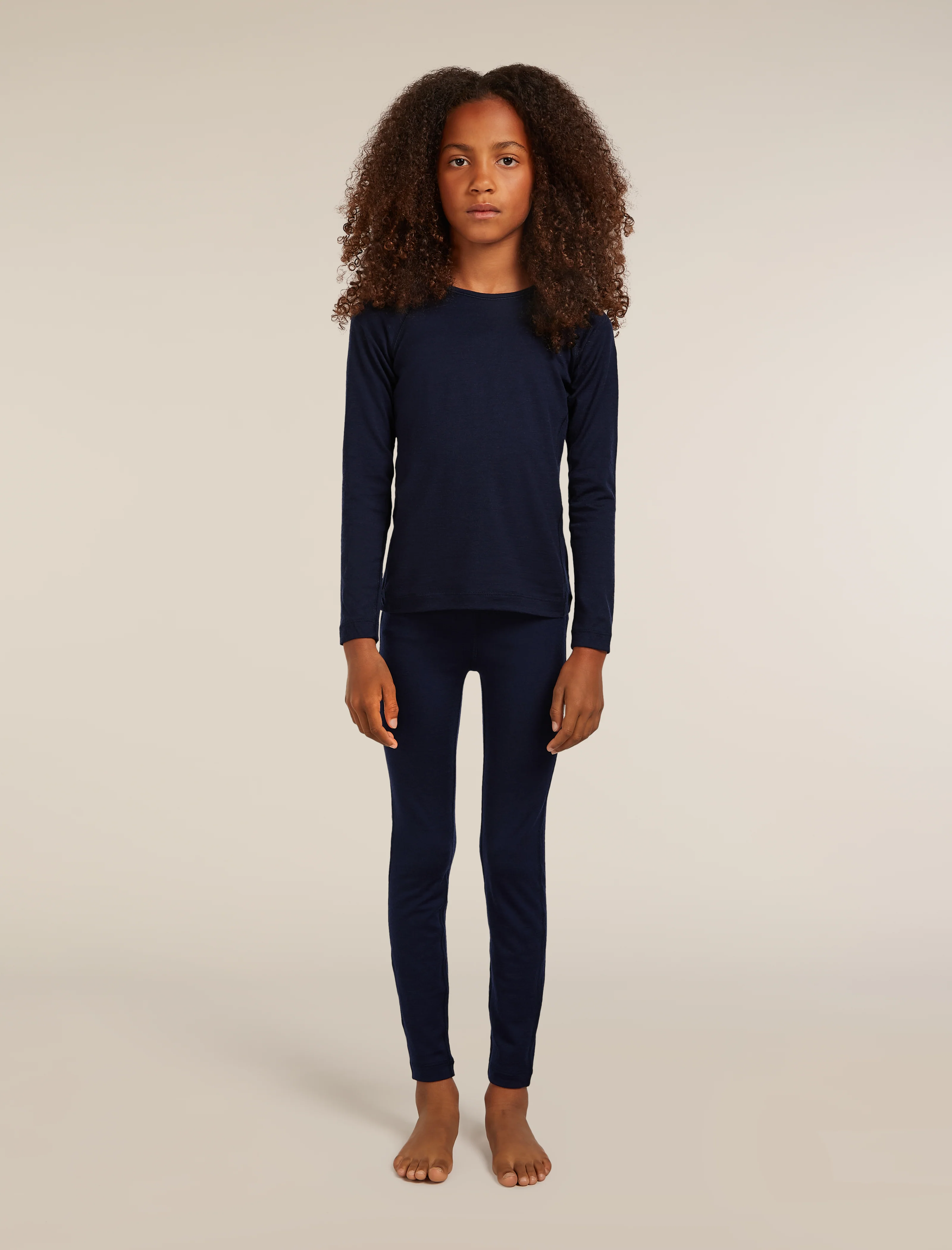 Kids’ Merino 200 Oasis Long Sleeve Crew Thermal Top - Image 5