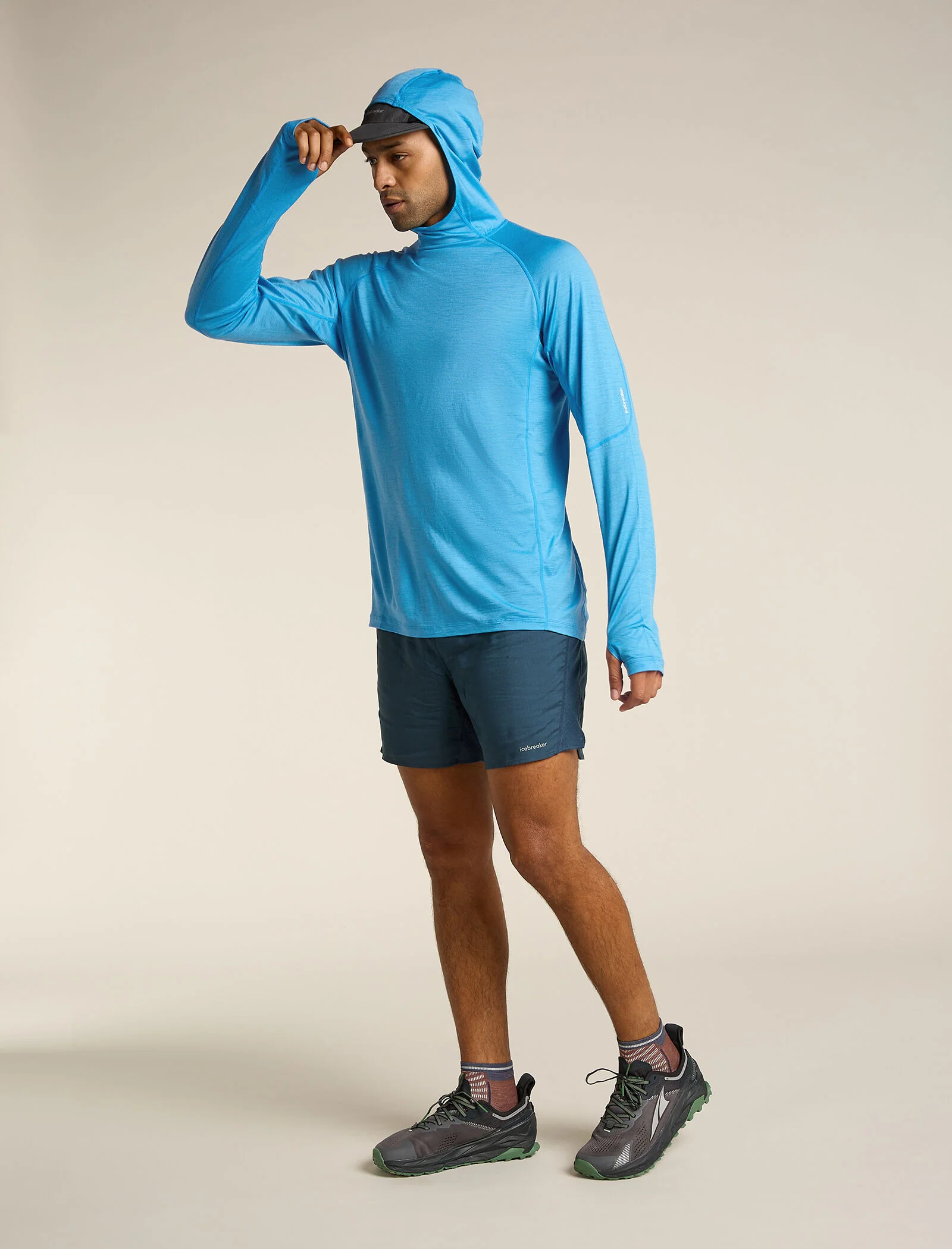 Men’s 150 MerinoFine™ Ace Long Sleeve Hoodie - Image 4