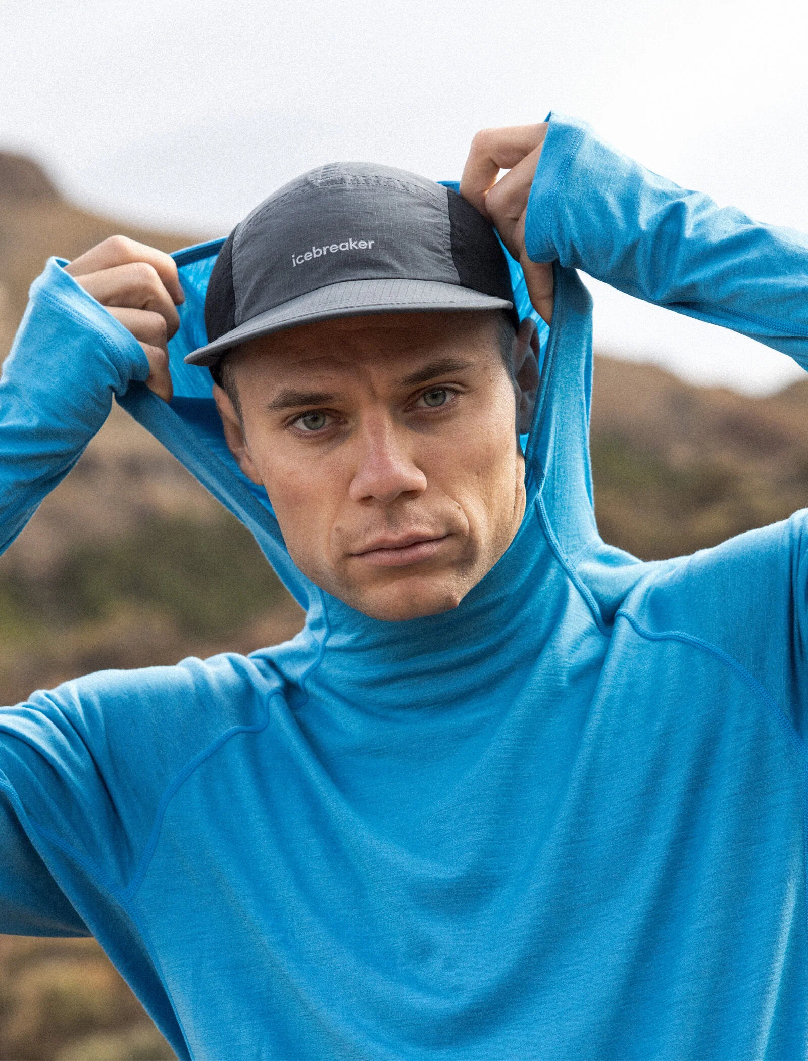 Men’s 150 MerinoFine™ Ace Long Sleeve Hoodie - Image 5