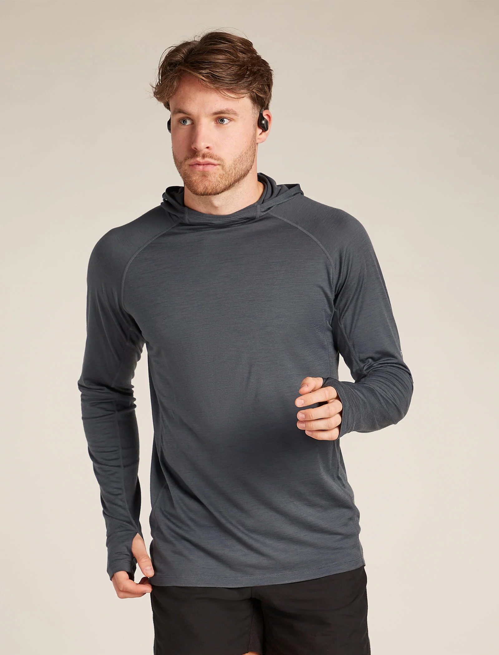 Men’s 150 MerinoFine™ Ace Long Sleeve Hoodie - Image 4