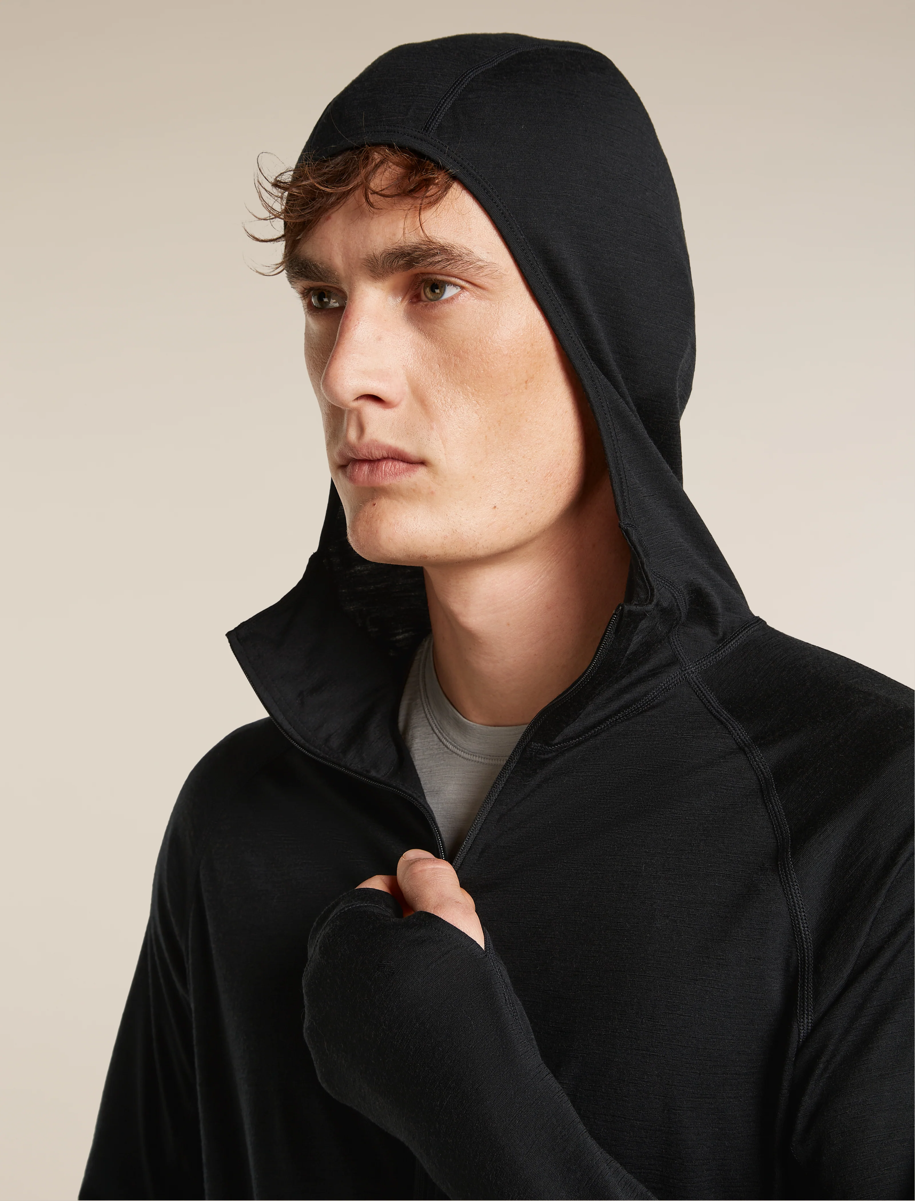 Men’s 150 MerinoFine™ Ace Long Sleeve Zip Hoodie UPF - Image 7