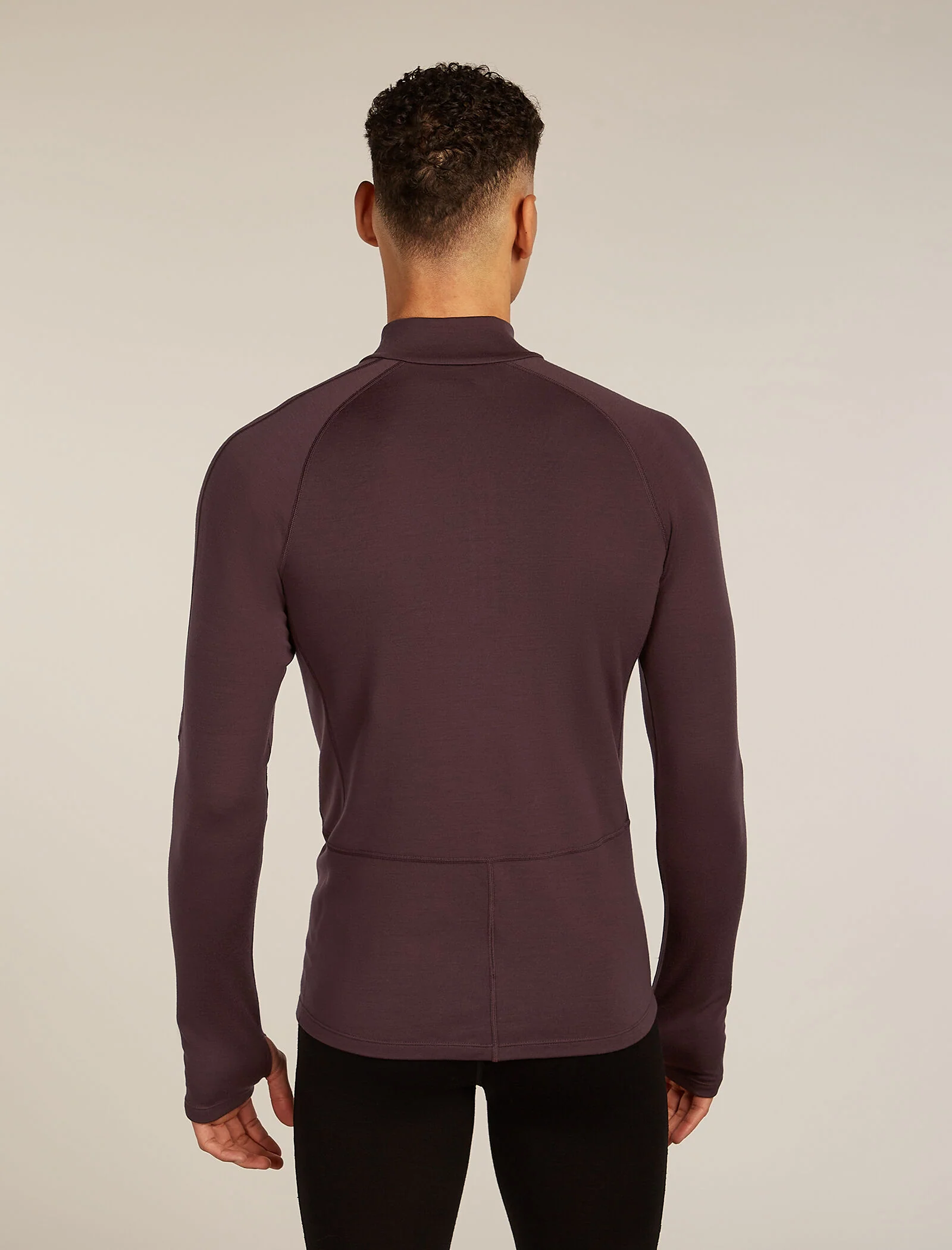 Men’s 300 MerinoFine™ Polar Long Sleeve Half Zip Thermal Top - Image 2