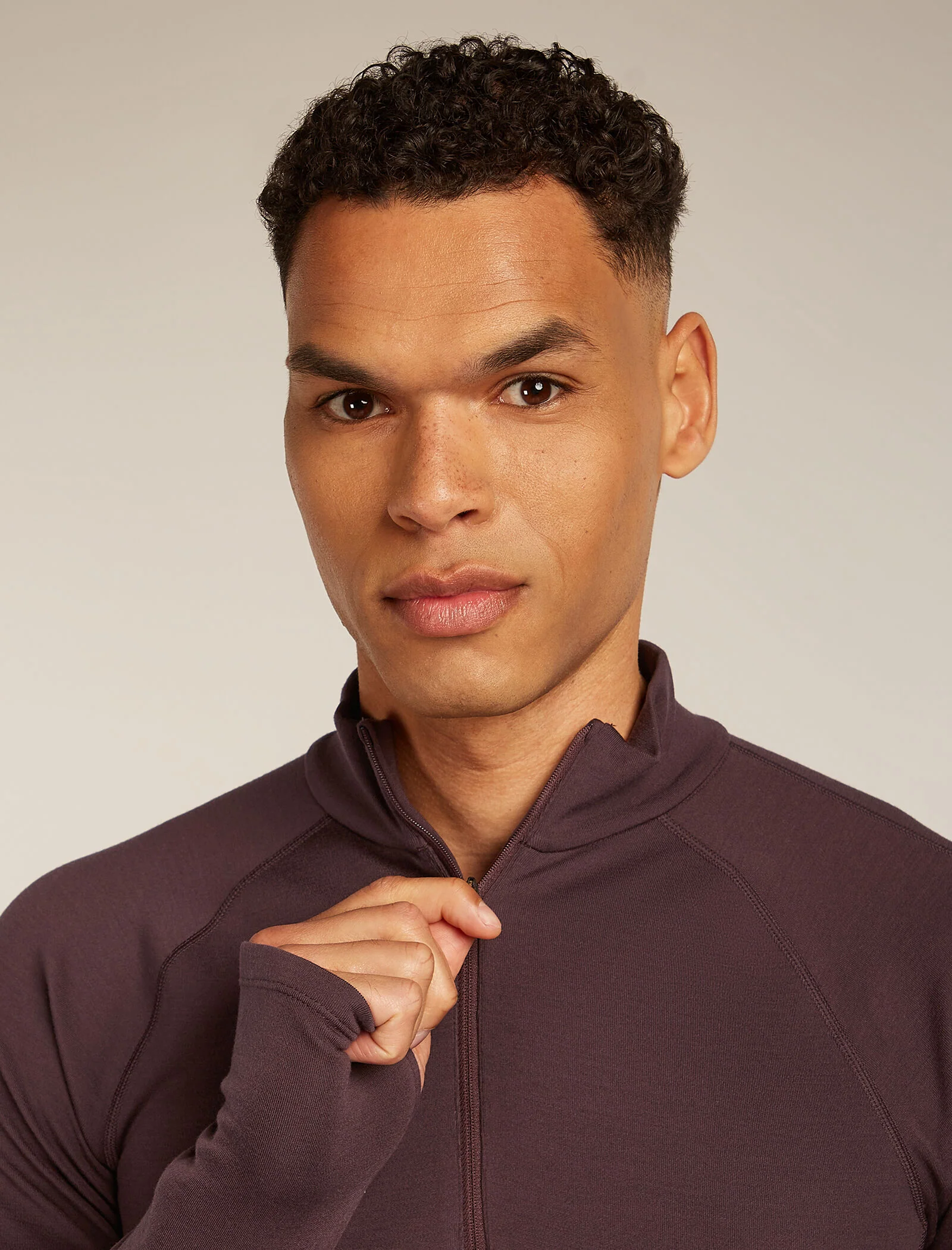 Men’s 300 MerinoFine™ Polar Long Sleeve Half Zip Thermal Top - Image 6