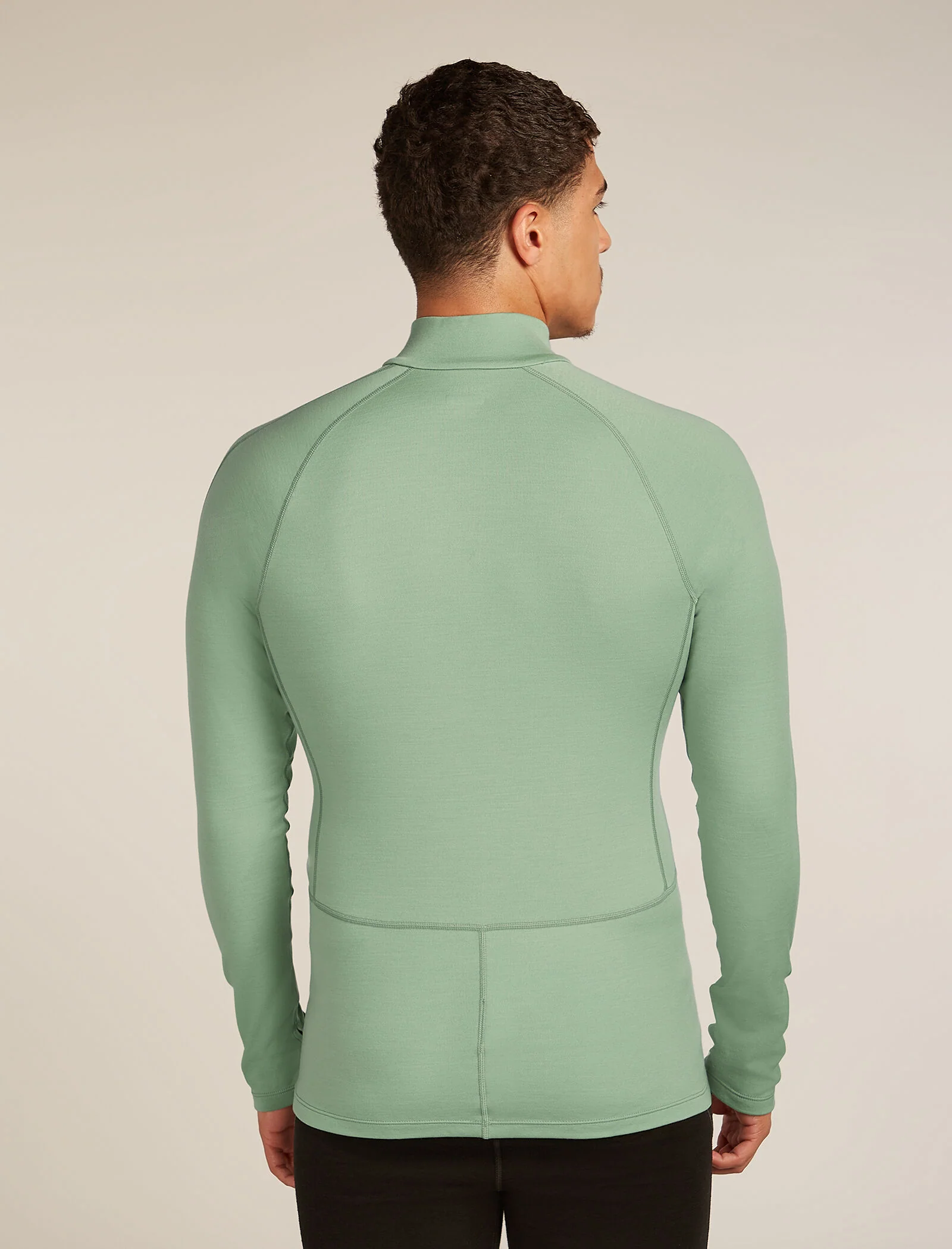 Men’s 300 MerinoFine™ Polar Long Sleeve Half Zip Thermal Top - Image 2