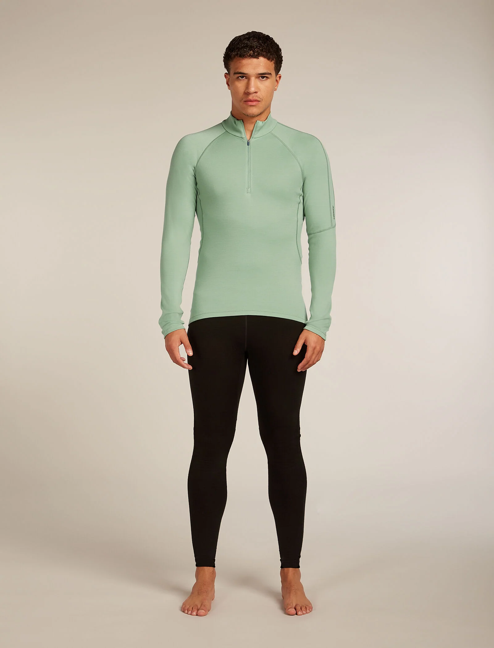 Men’s 300 MerinoFine™ Polar Long Sleeve Half Zip Thermal Top - Image 3