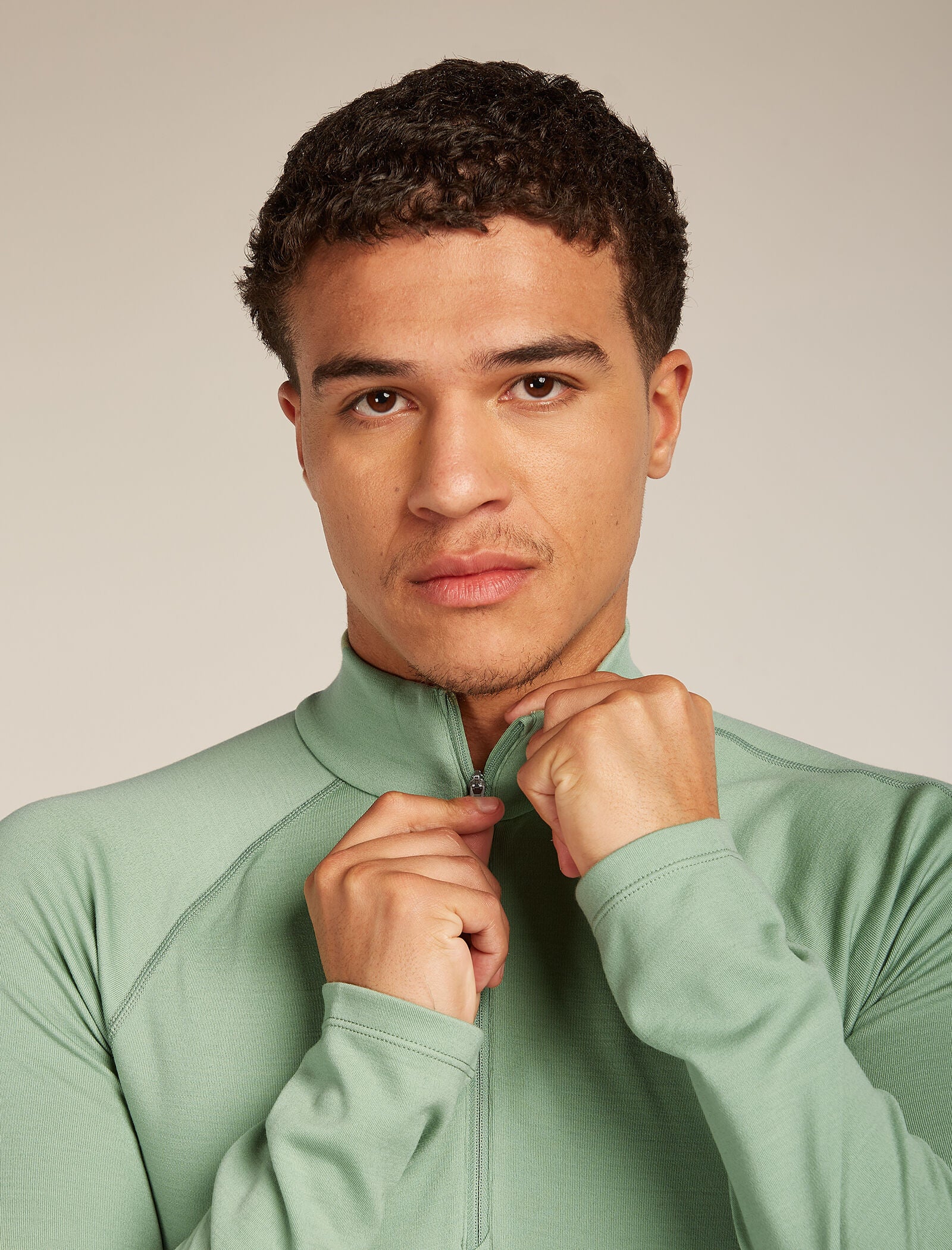 Men’s 300 MerinoFine™ Polar Long Sleeve Half Zip Thermal Top - Image 6
