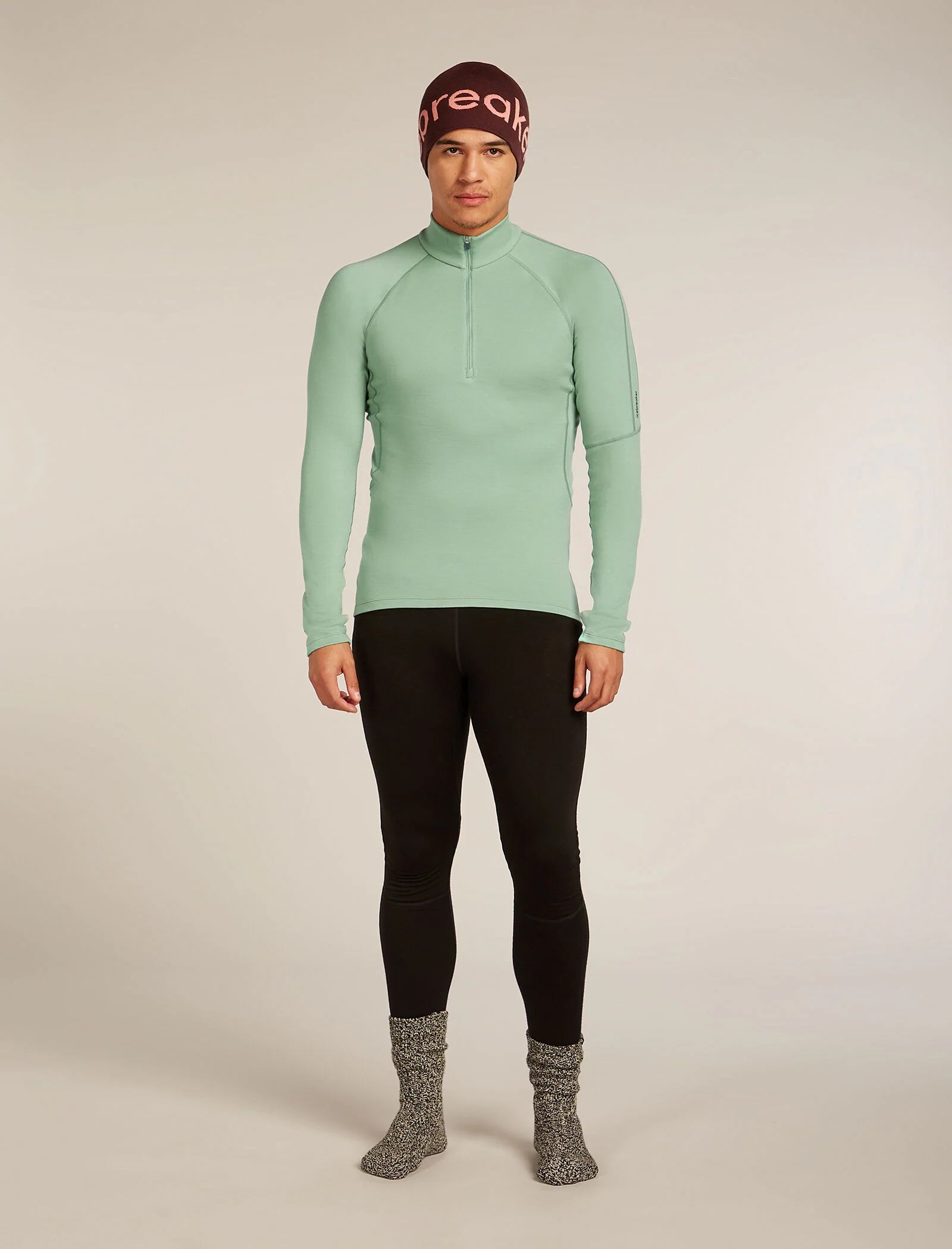 Men’s 300 MerinoFine™ Polar Long Sleeve Half Zip Thermal Top - Image 7