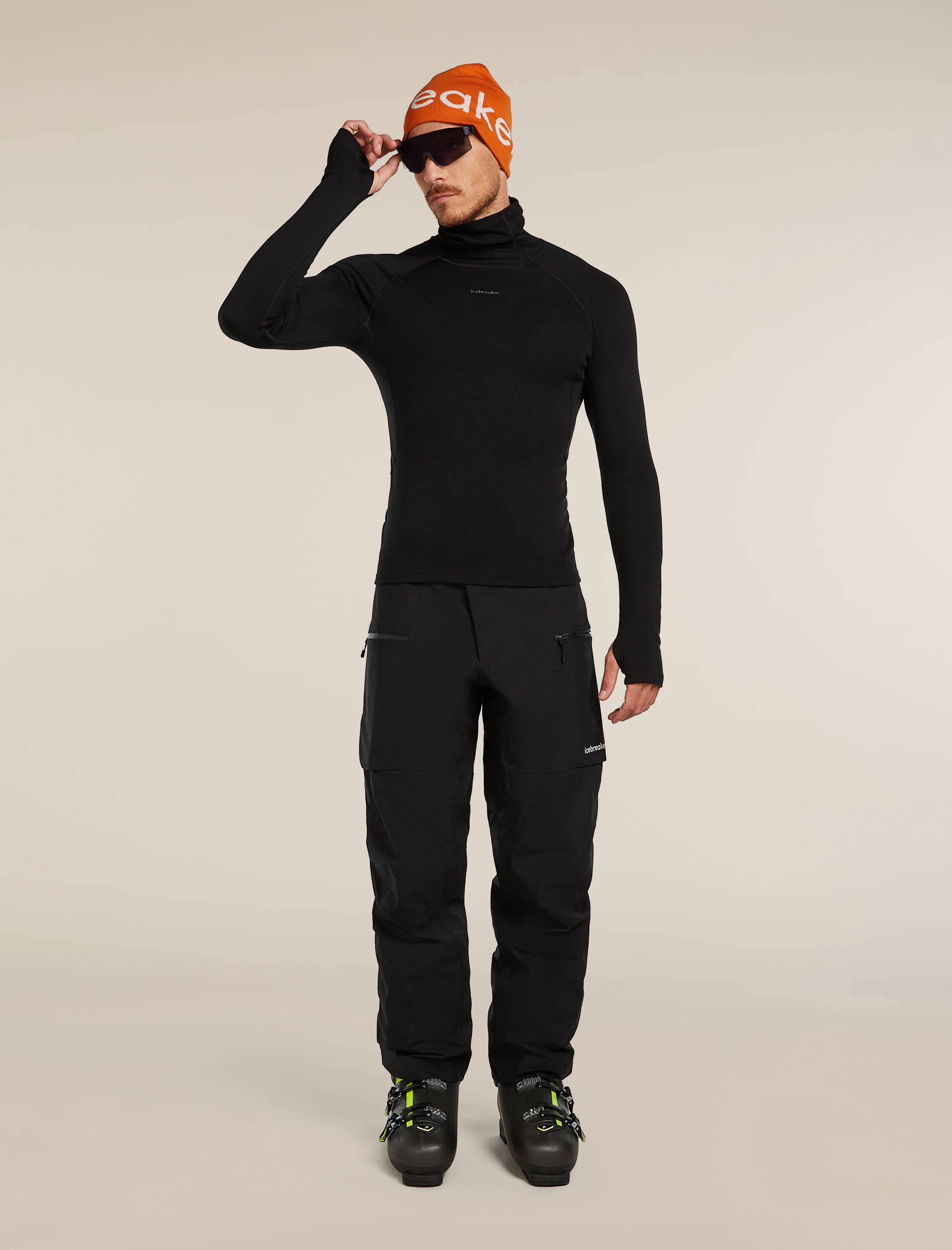 Men’s 300 MerinoFine™ Polar Long Sleeve Roll Neck Thermal Top - Image 4