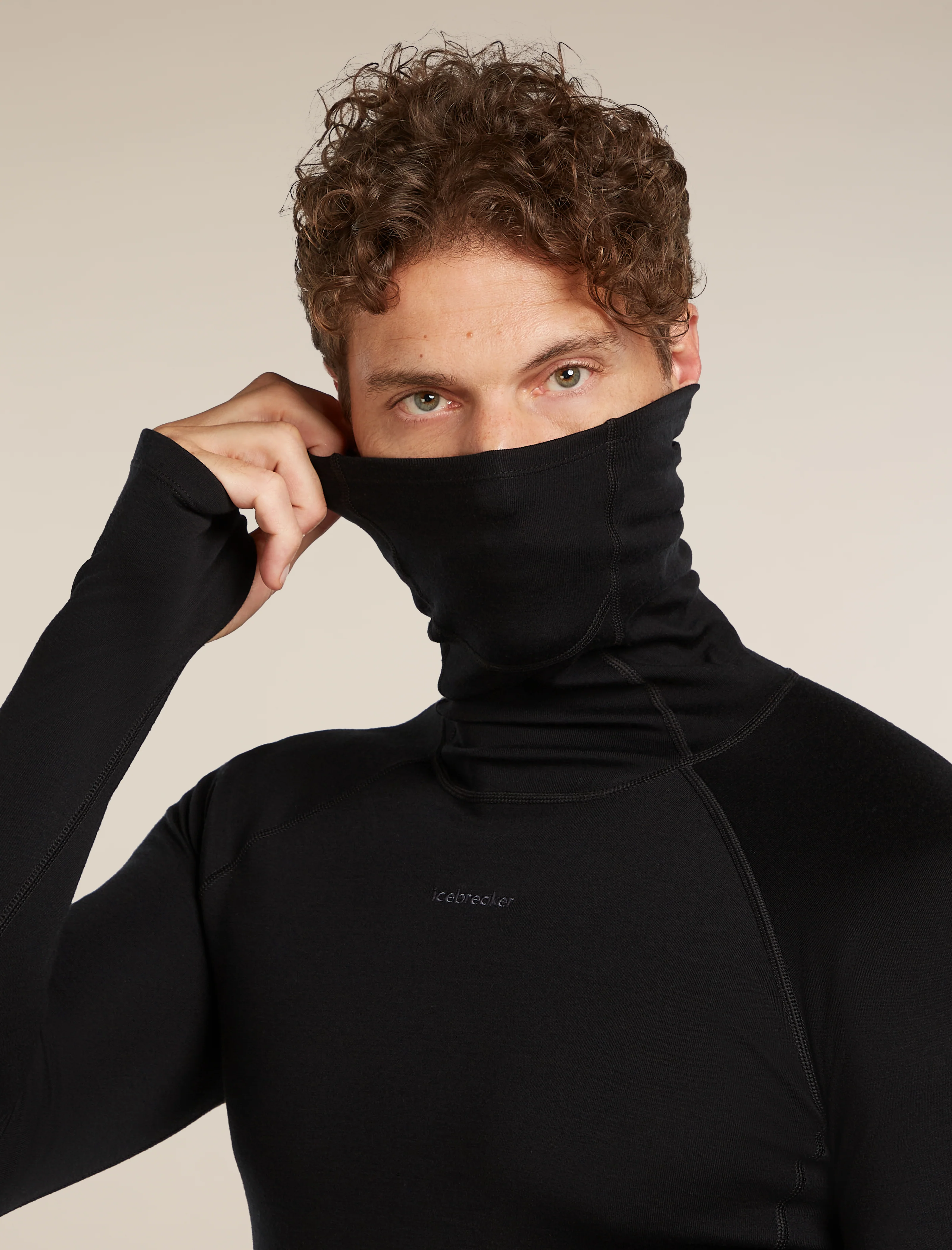 Men’s 300 MerinoFine™ Polar Long Sleeve Roll Neck Thermal Top - Image 5