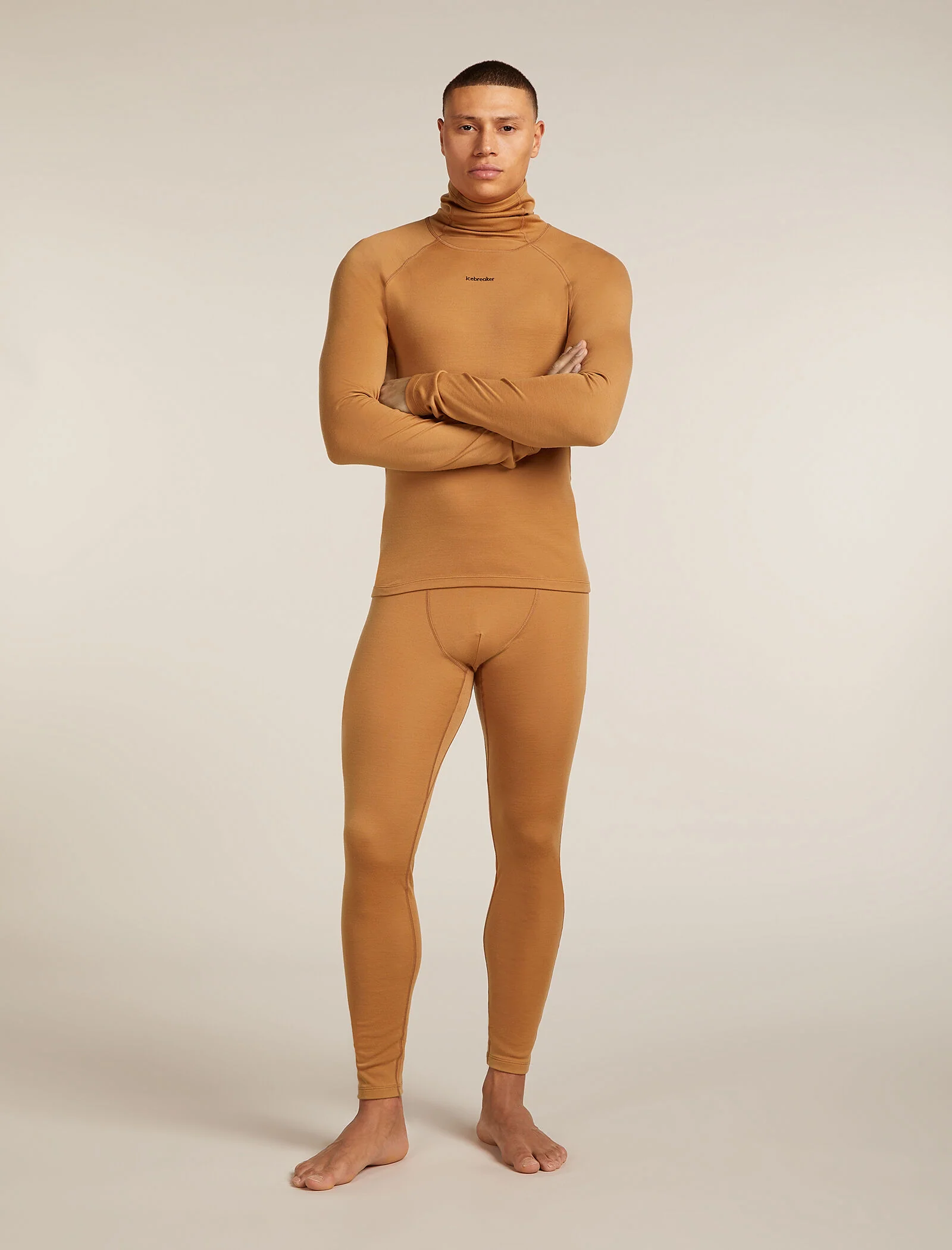 Men’s 300 MerinoFine™ Polar Long Sleeve Roll Neck Thermal Top - Image 3