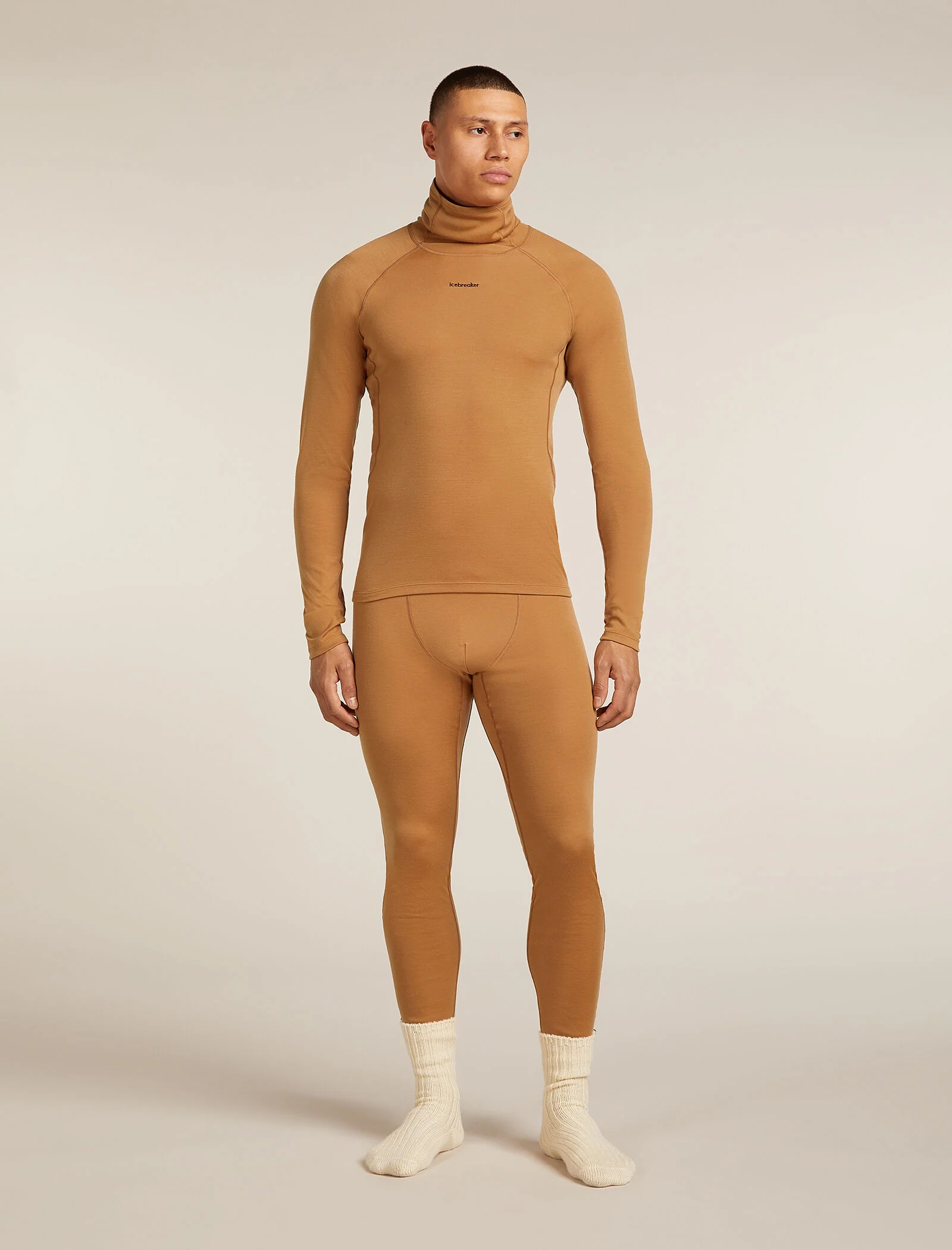 Men’s 300 MerinoFine™ Polar Long Sleeve Roll Neck Thermal Top - Image 8