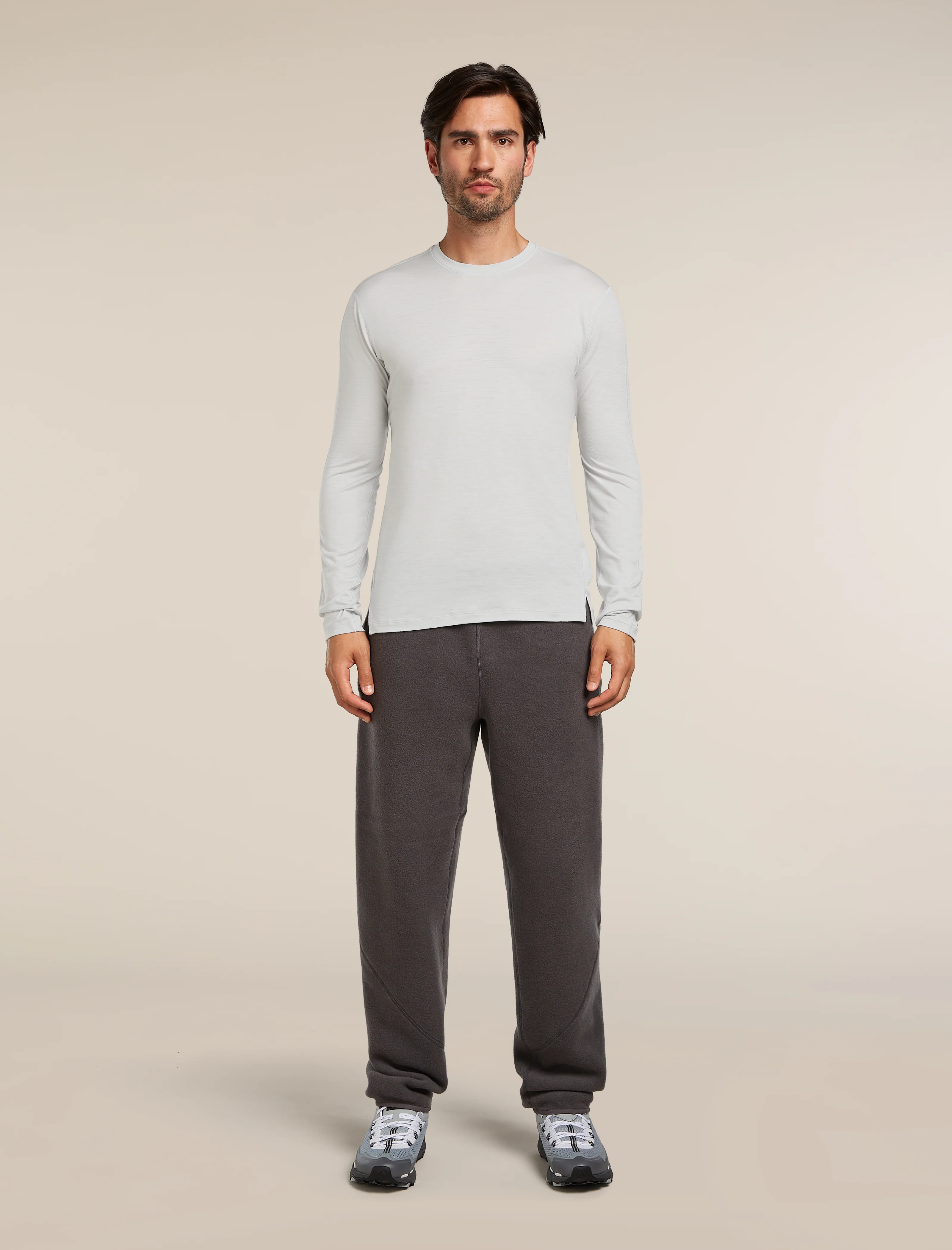 Men’s 150 MerinoFine™ Ace Long Sleeve T-Shirt ETHER - Image 3