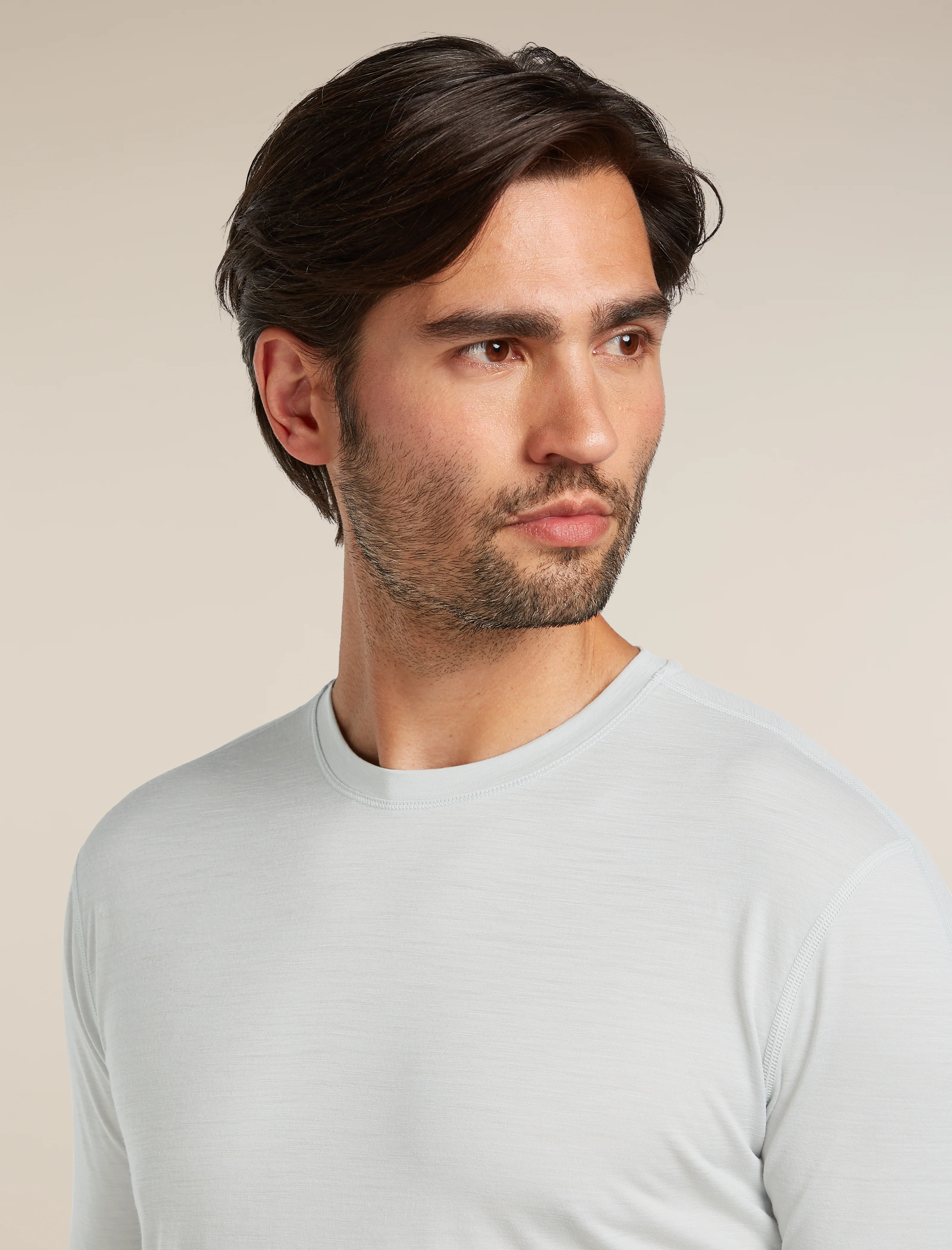 Men’s 150 MerinoFine™ Ace Long Sleeve T-Shirt ETHER - Image 6