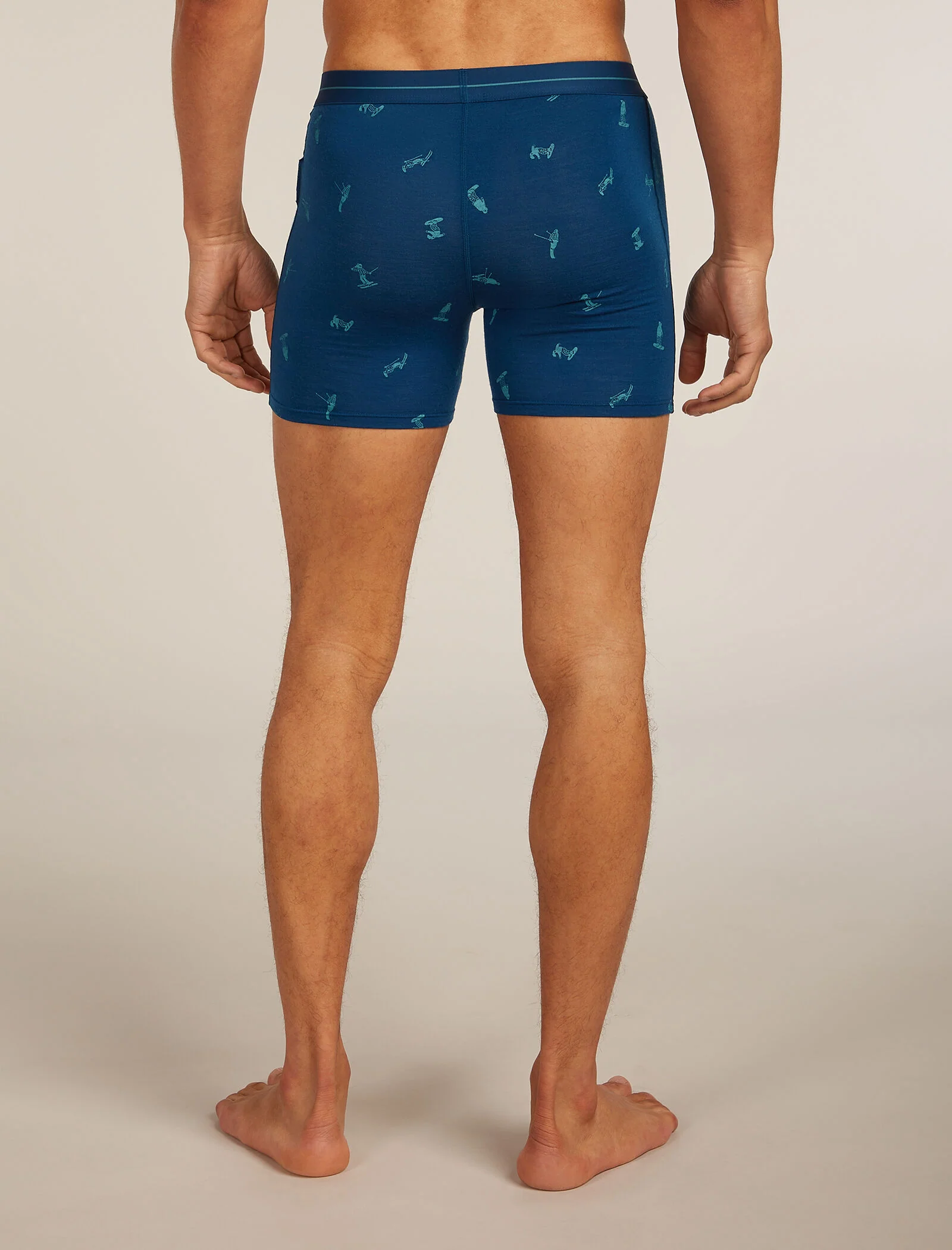 Men’s Merino 150 Anatomica Boxers Ski Day - Image 2