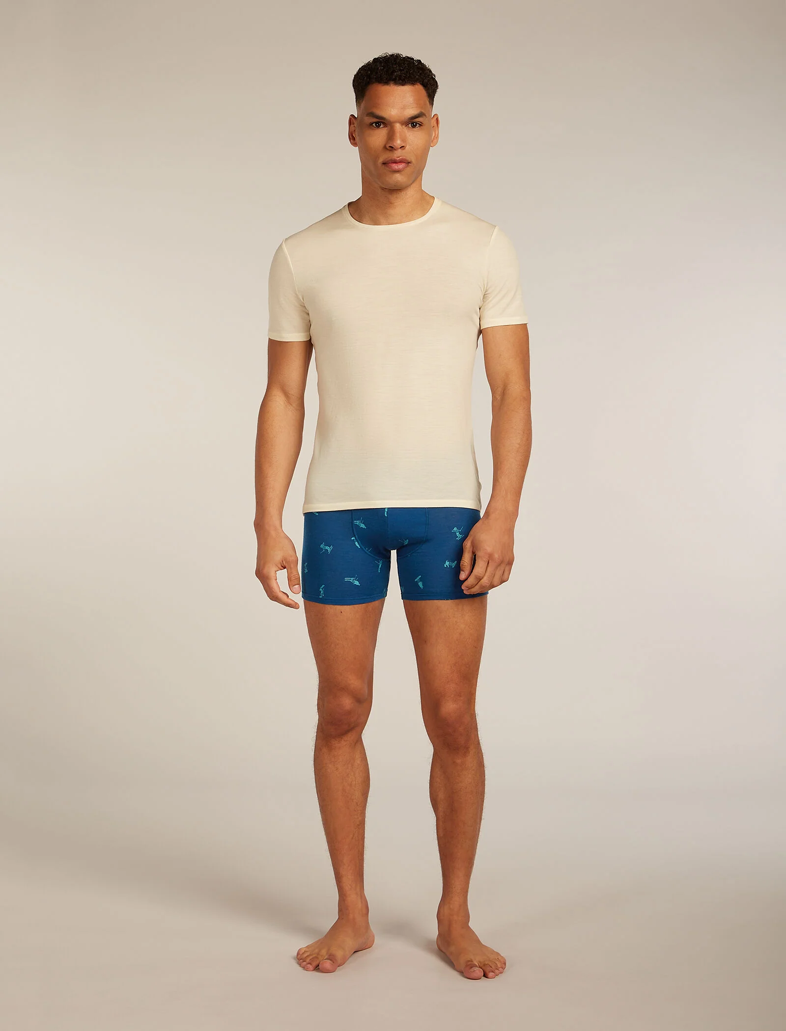 Men’s Merino 150 Anatomica Boxers Ski Day - Image 4