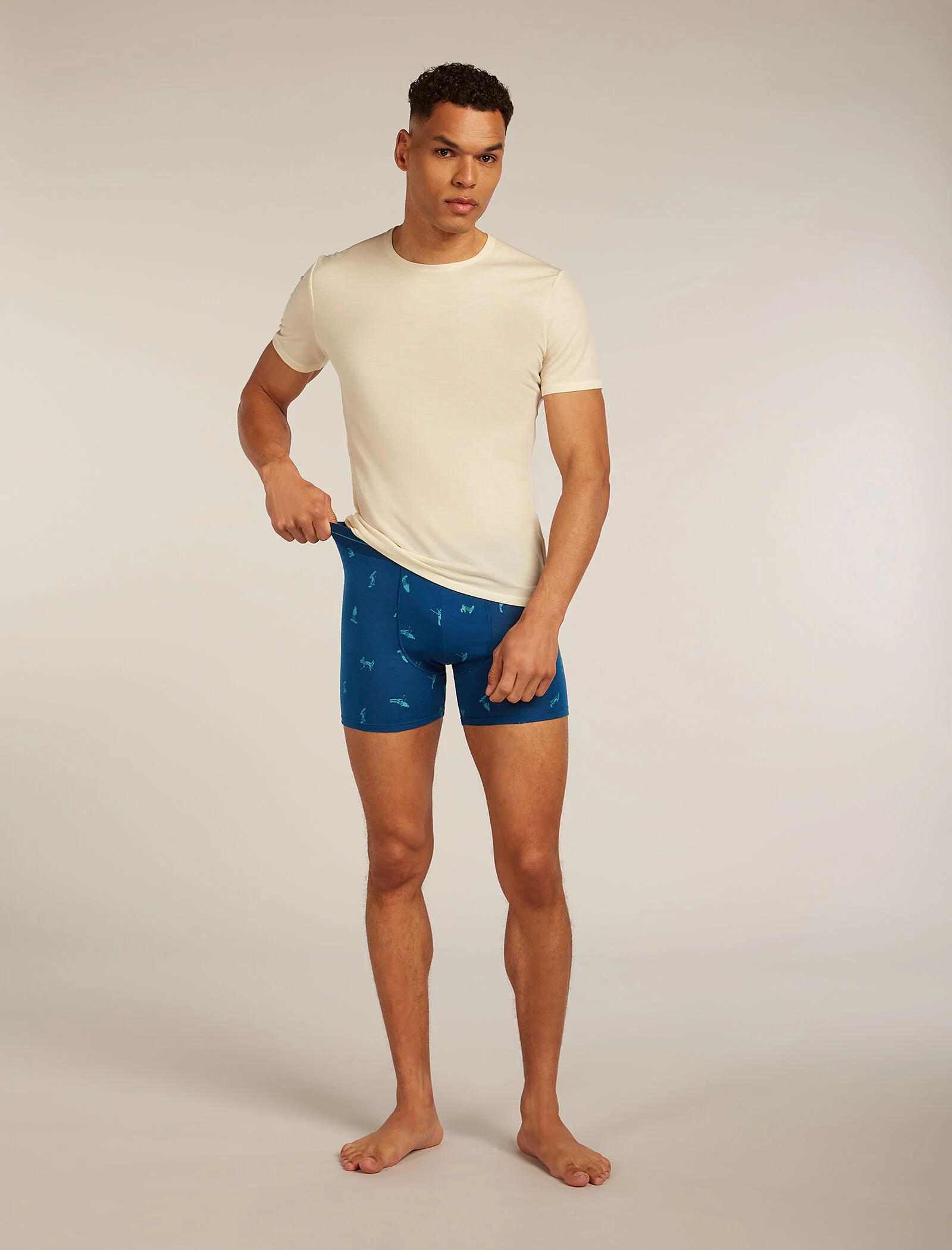 Men’s Merino 150 Anatomica Boxers Ski Day - Image 6