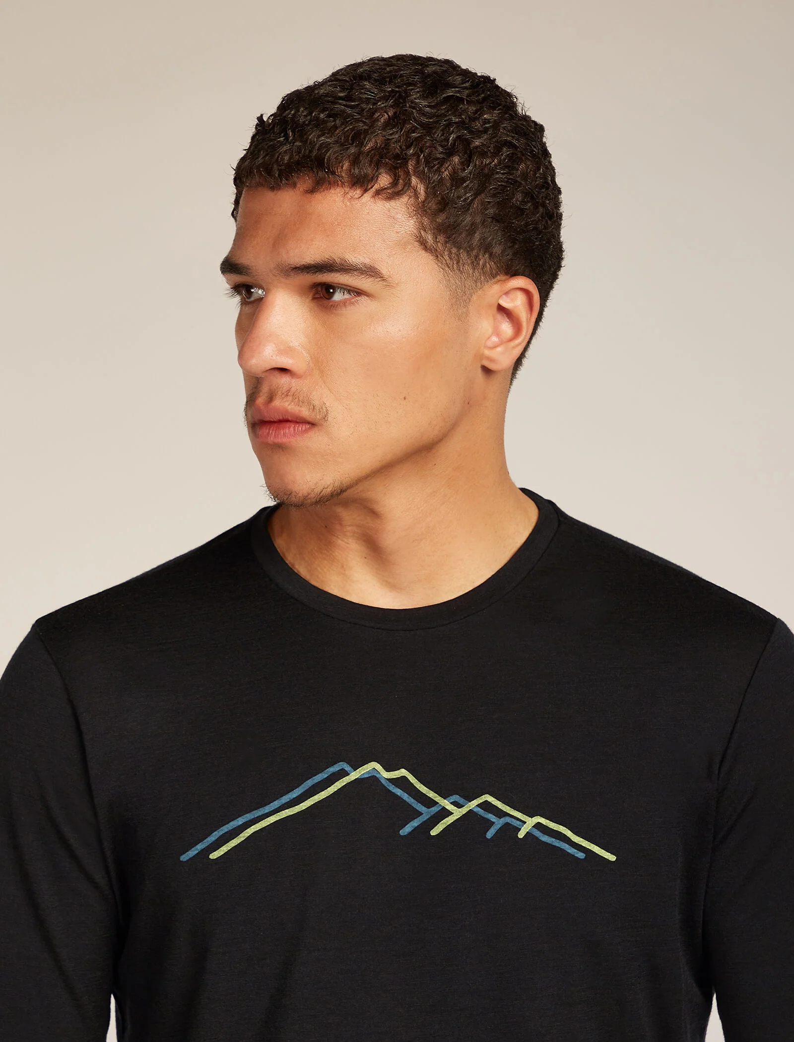 Men’s Merino 150 Tech Lite Long Sleeve T-Shirt Rainer Ridge - Image 5