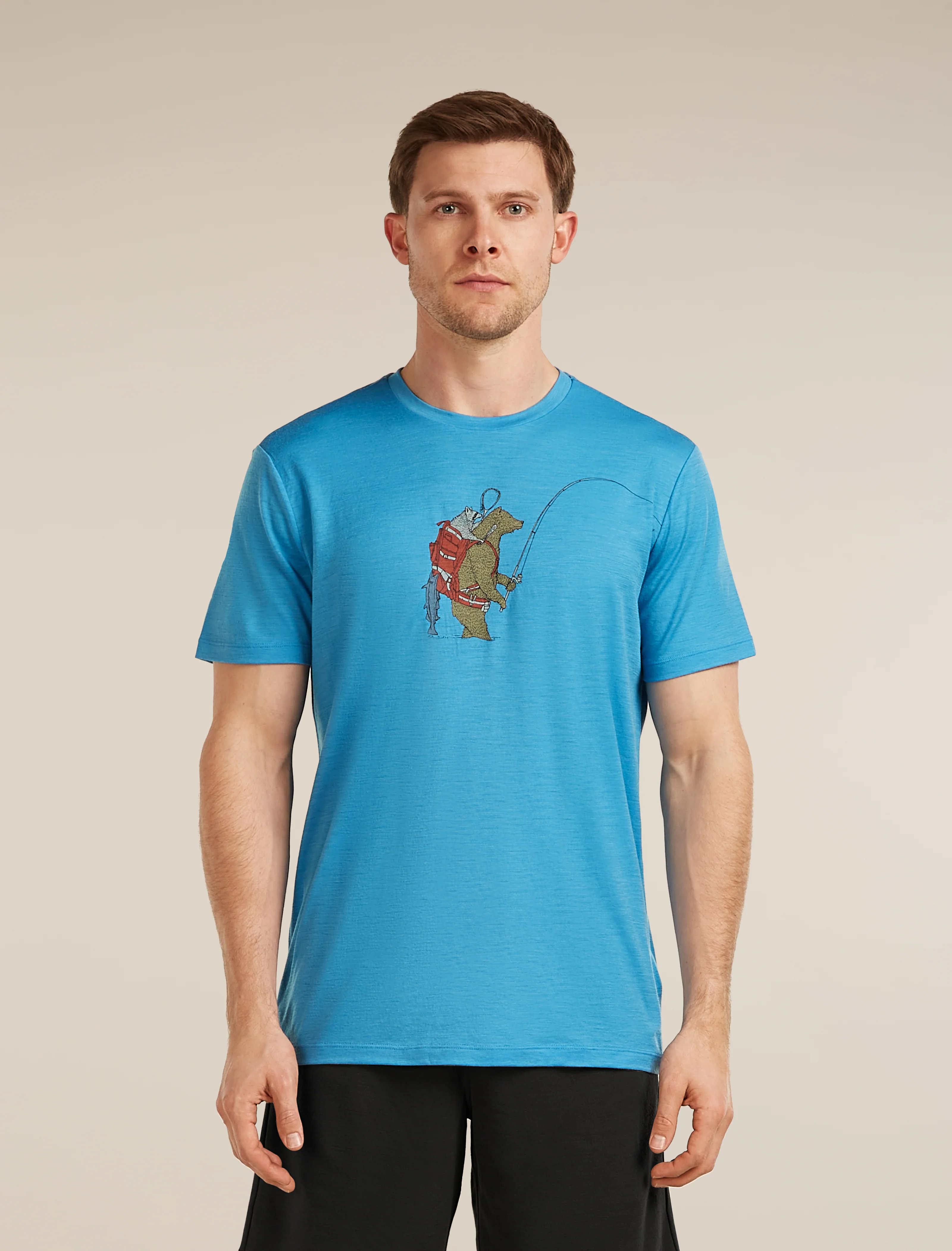 Men’s Merino 150 Tech Lite Short Sleeve T-Shirt Bear Catch