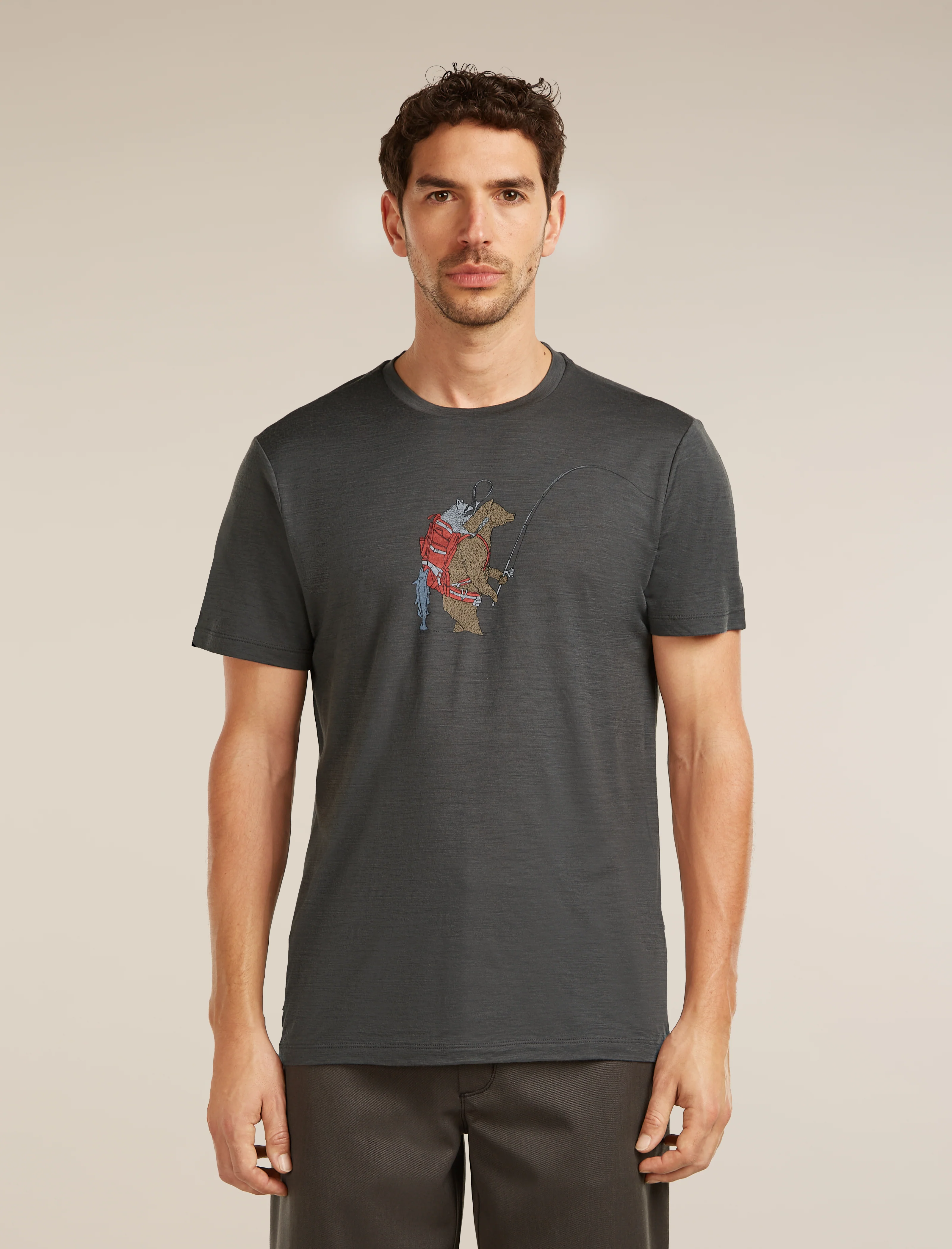 Men’s Merino 150 Tech Lite Short Sleeve T-Shirt Bear Catch