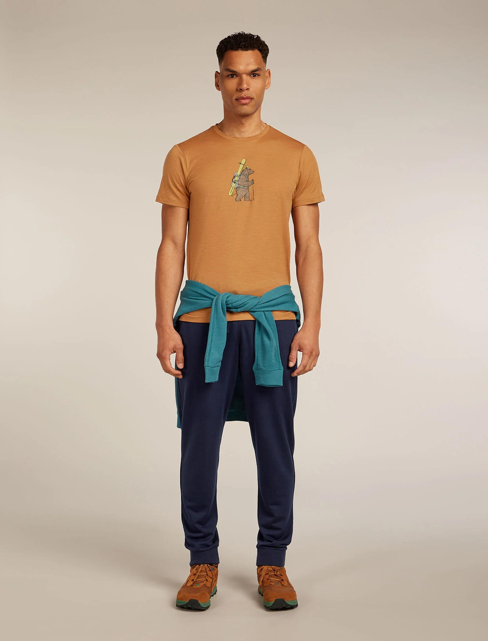 Men’s Merino 150 Tech Lite Short Sleeve T-Shirt Bear Tour - Image 4