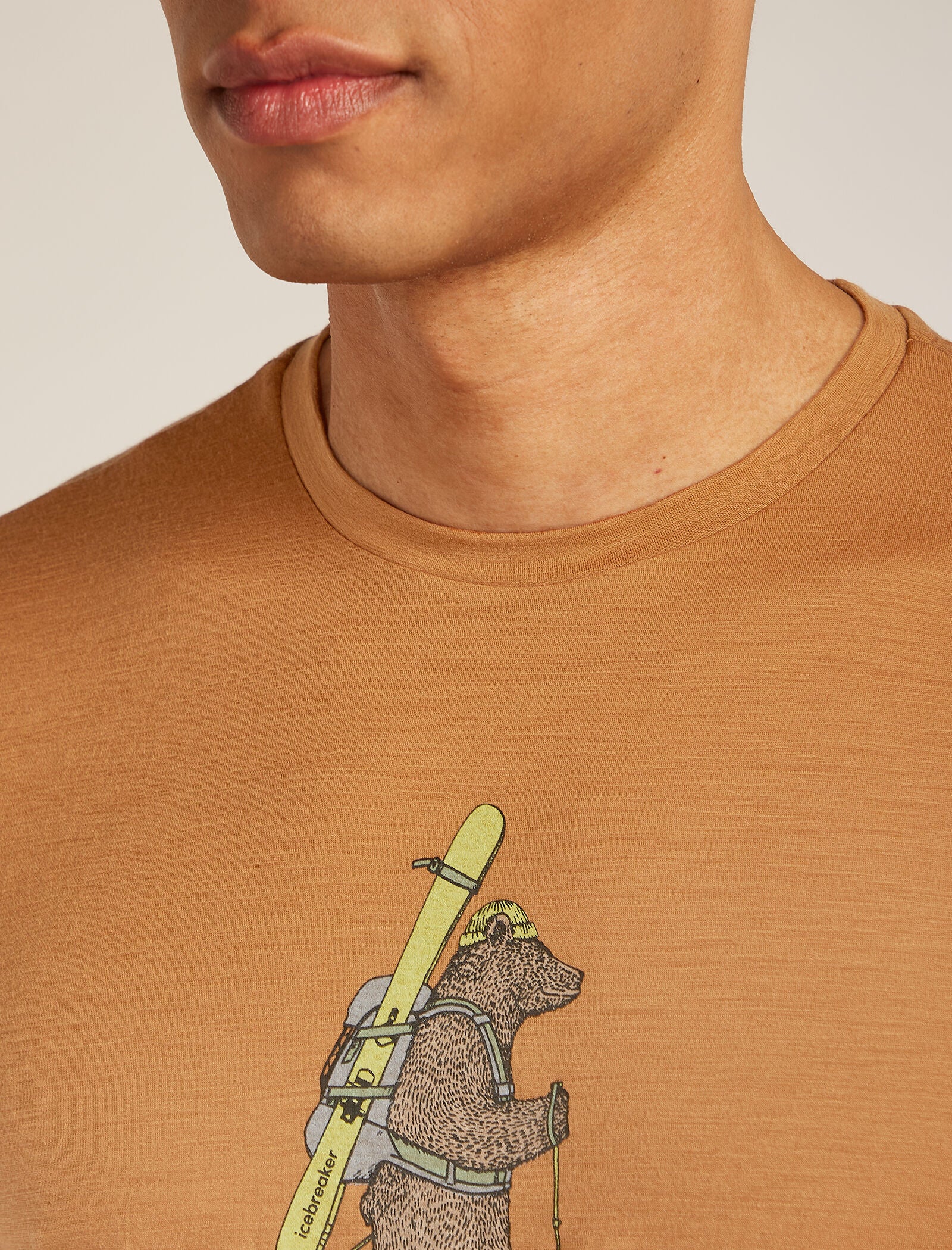 Men’s Merino 150 Tech Lite Short Sleeve T-Shirt Bear Tour - Image 6
