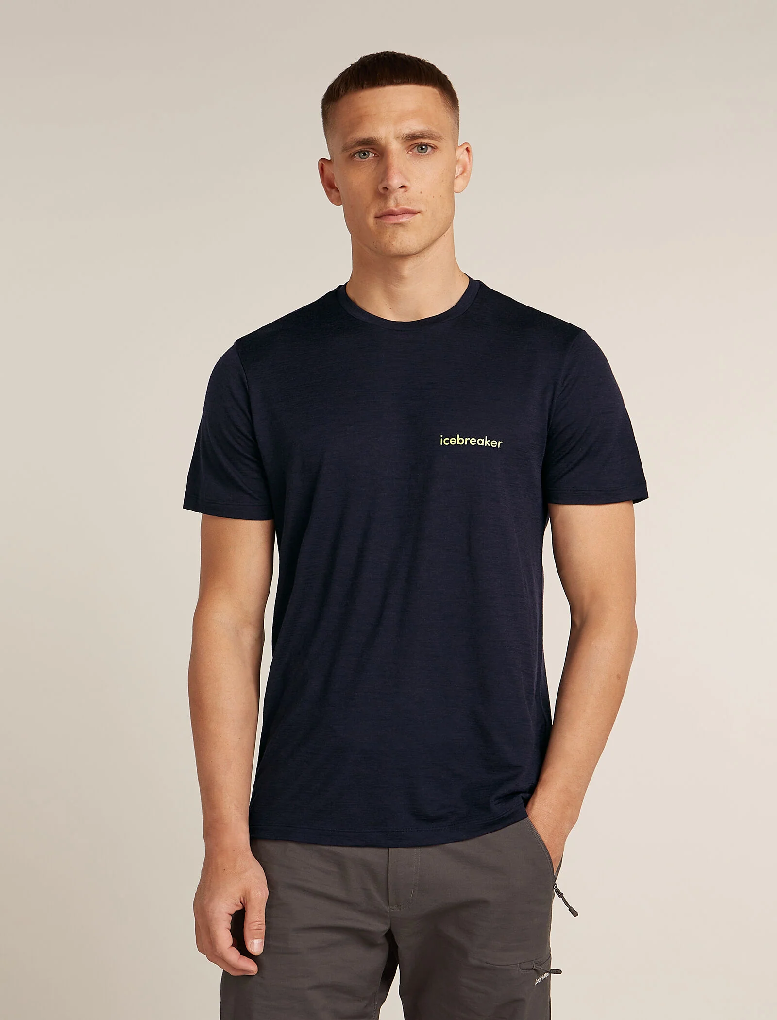 Men’s Merino 150 Tech Lite Short Sleeve T-Shirt IB Wordmark