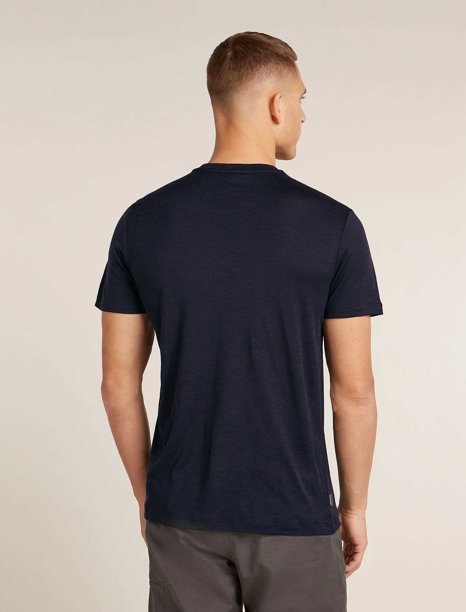 Men’s Merino 150 Tech Lite Short Sleeve T-Shirt IB Wordmark - Image 2