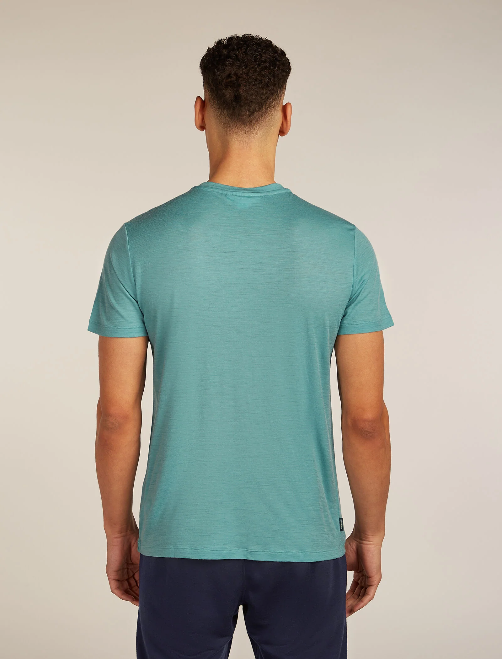 Men’s Merino 150 Tech Lite Short Sleeve T-Shirt IB Wordmark - Image 2