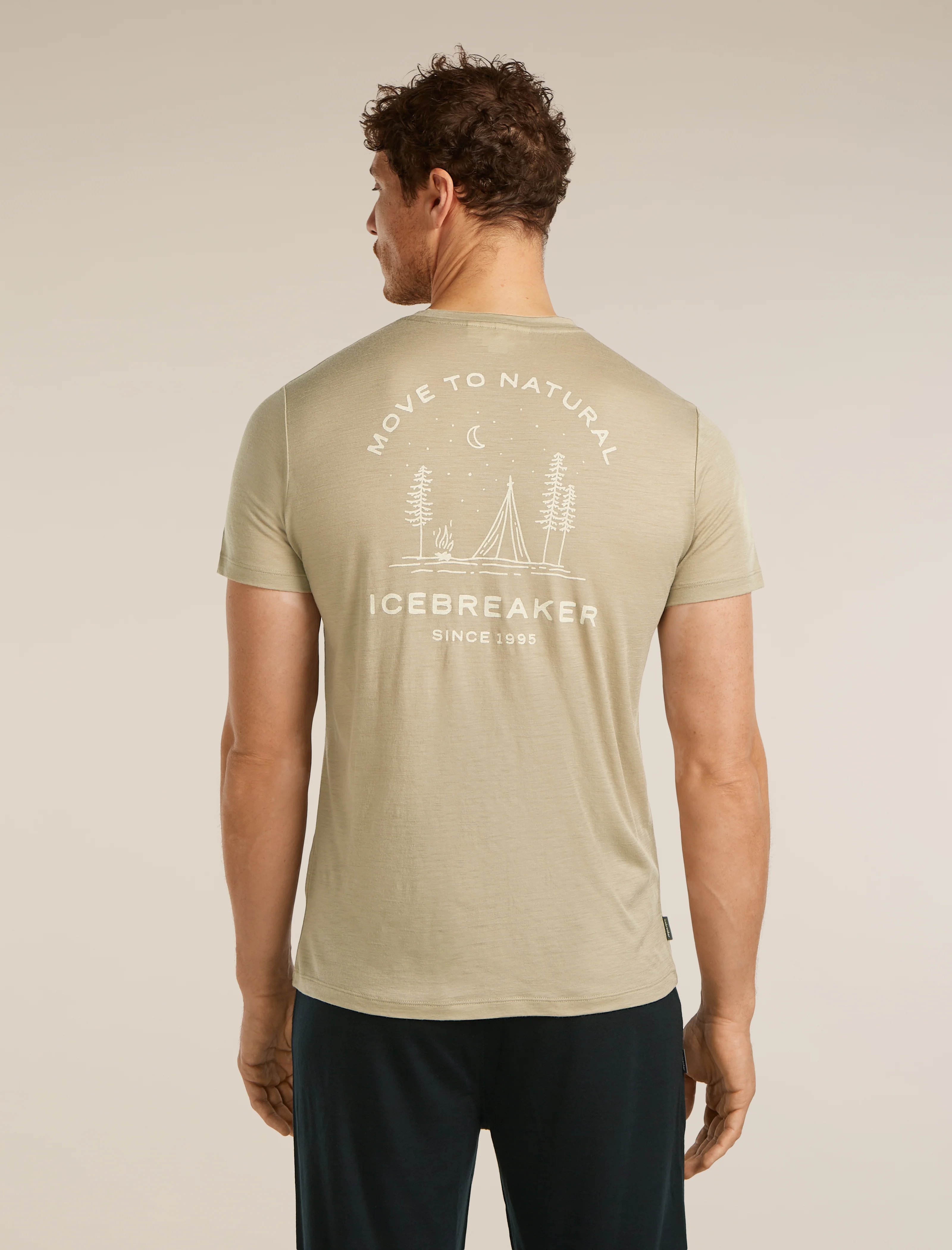 Men’s Merino 150 Tech Lite Short Sleeve T-Shirt Peaceful Pass