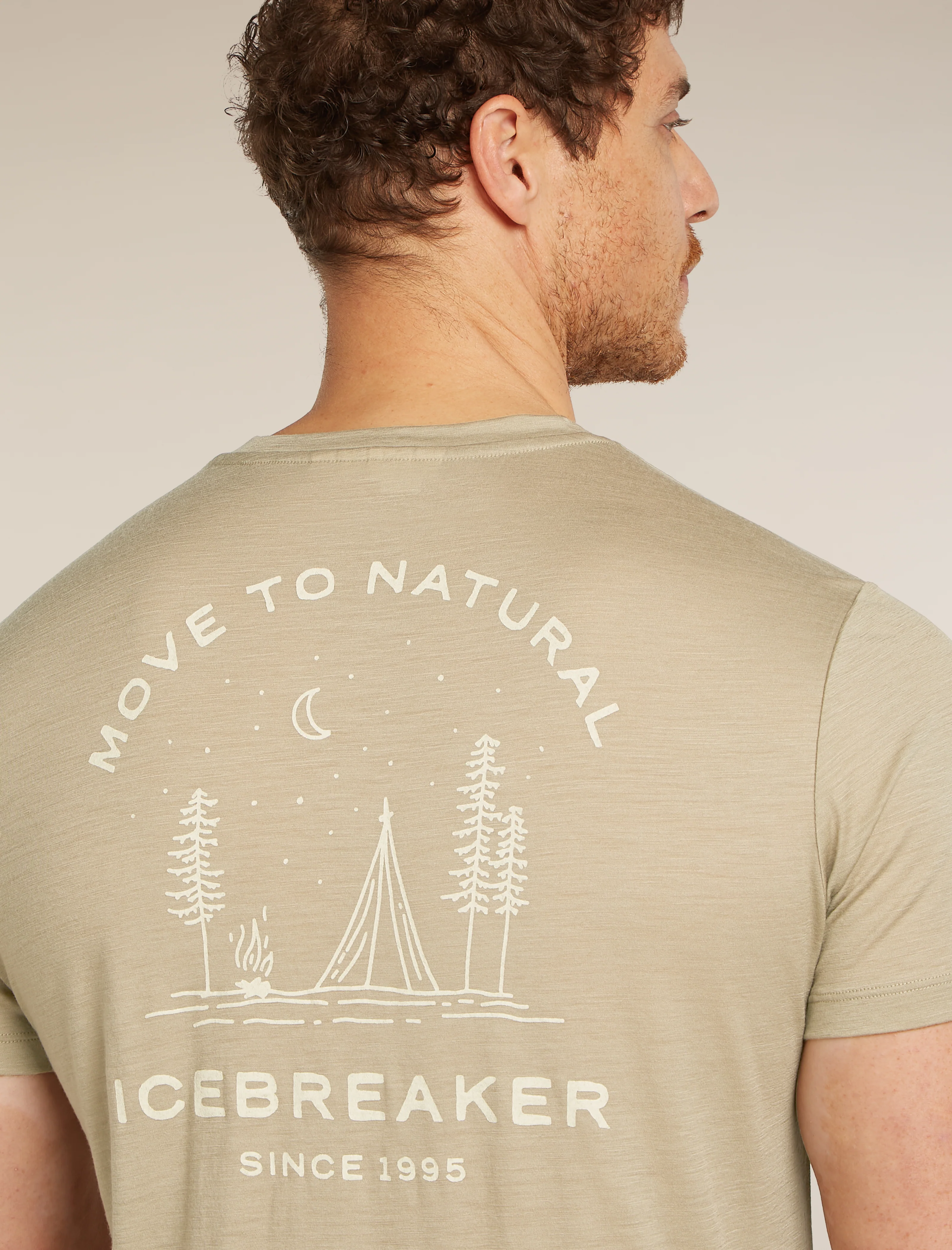 Men’s Merino 150 Tech Lite Short Sleeve T-Shirt Peaceful Pass - Image 5