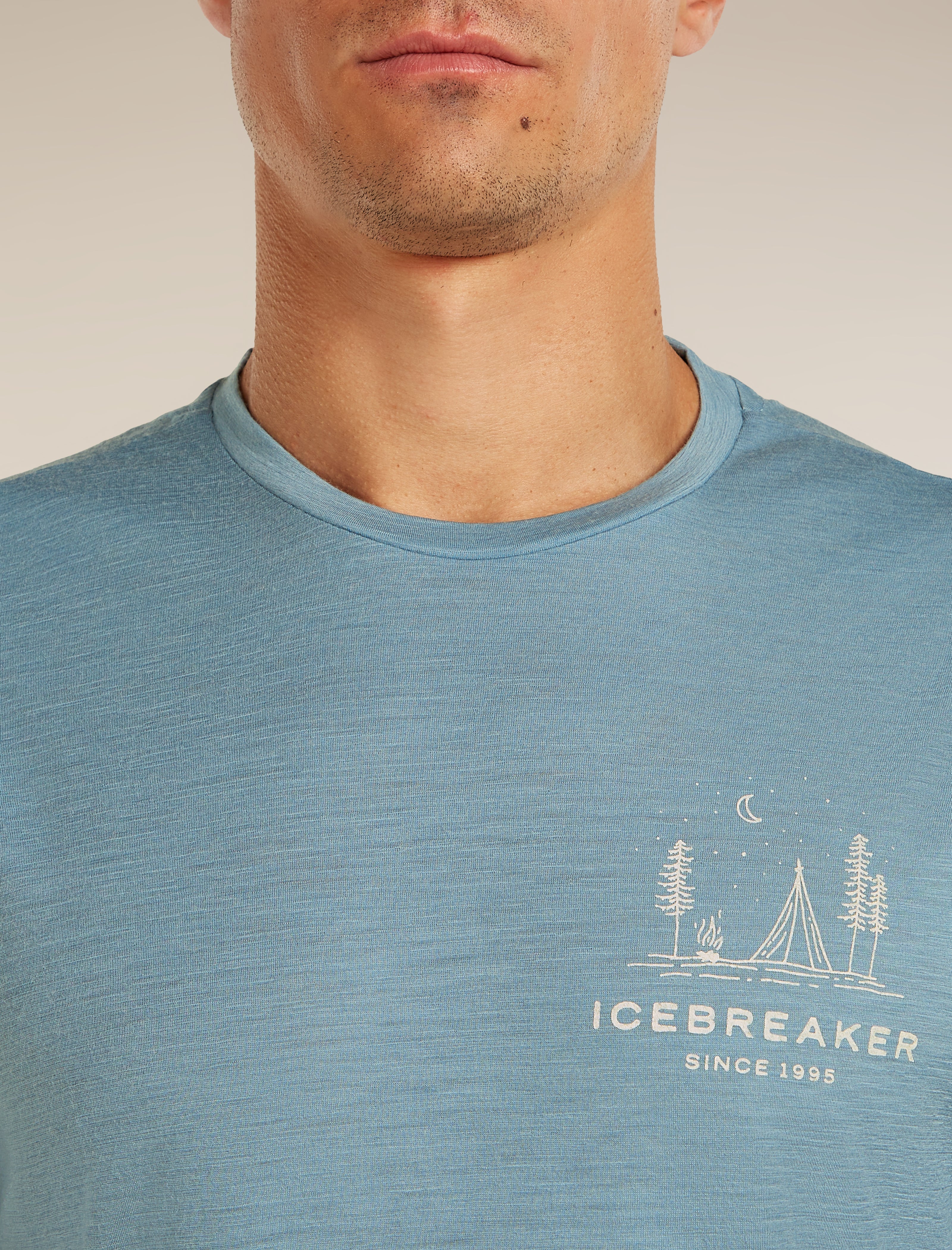 Men’s Merino 150 Tech Lite Short Sleeve T-Shirt Peaceful Pass - Image 6