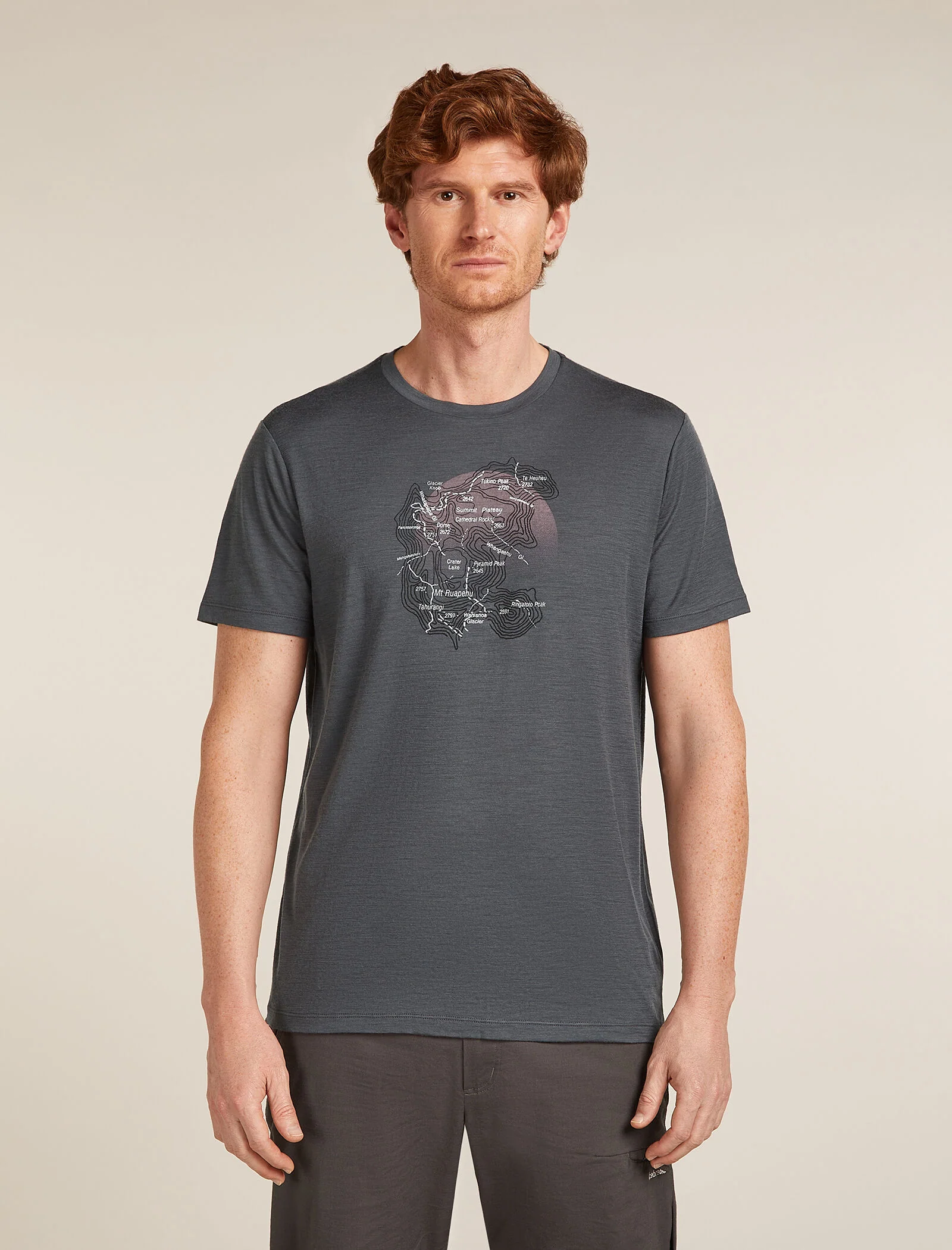 Men’s Merino 150 Tech Lite Short Sleeve T-Shirt Ruapehu Round