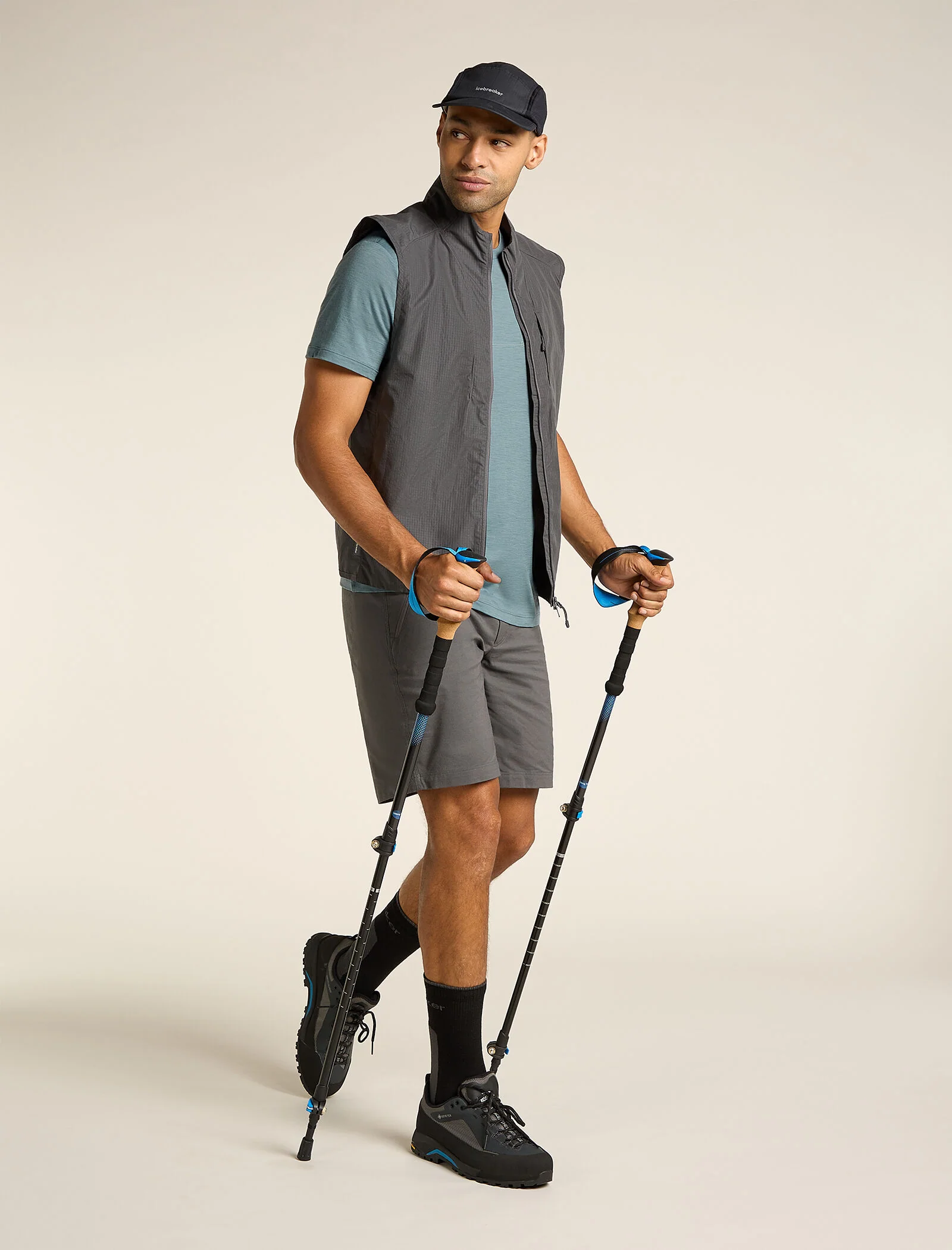Men’s Merino 150 Tech Lite Short Sleeve T-Shirt Single Line Camp - Image 4