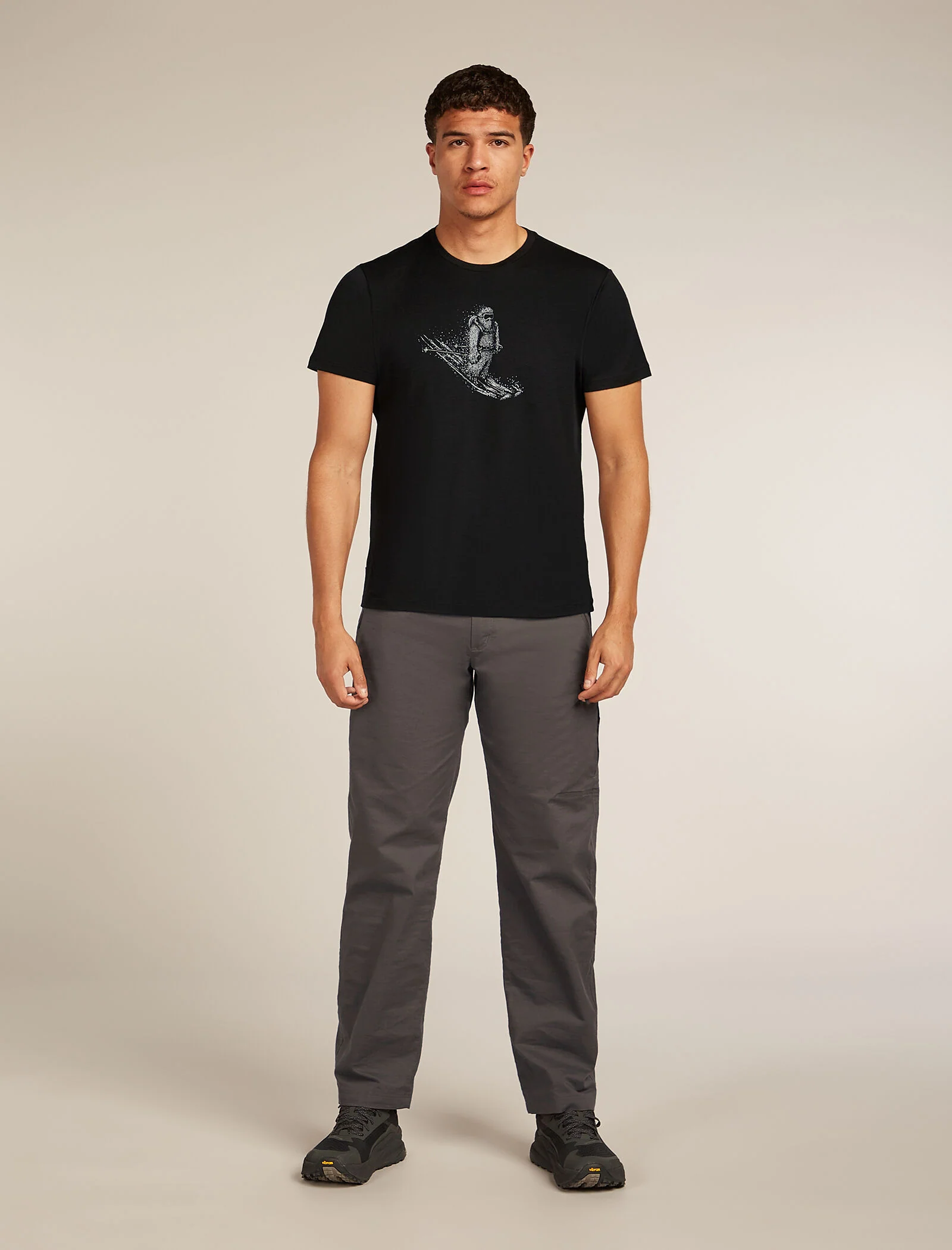 Men’s Merino 150 Tech Lite Short Sleeve T-Shirt Skiing Yeti - Image 3