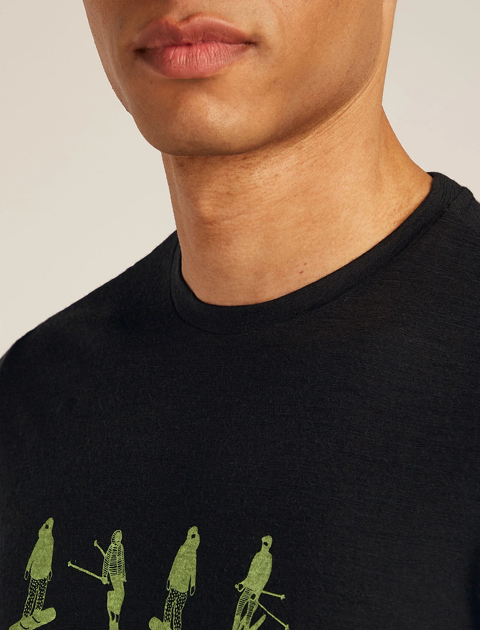 Men’s Merino 150 Tech Lite Short Sleeve T-Shirt Snow Day - Image 6