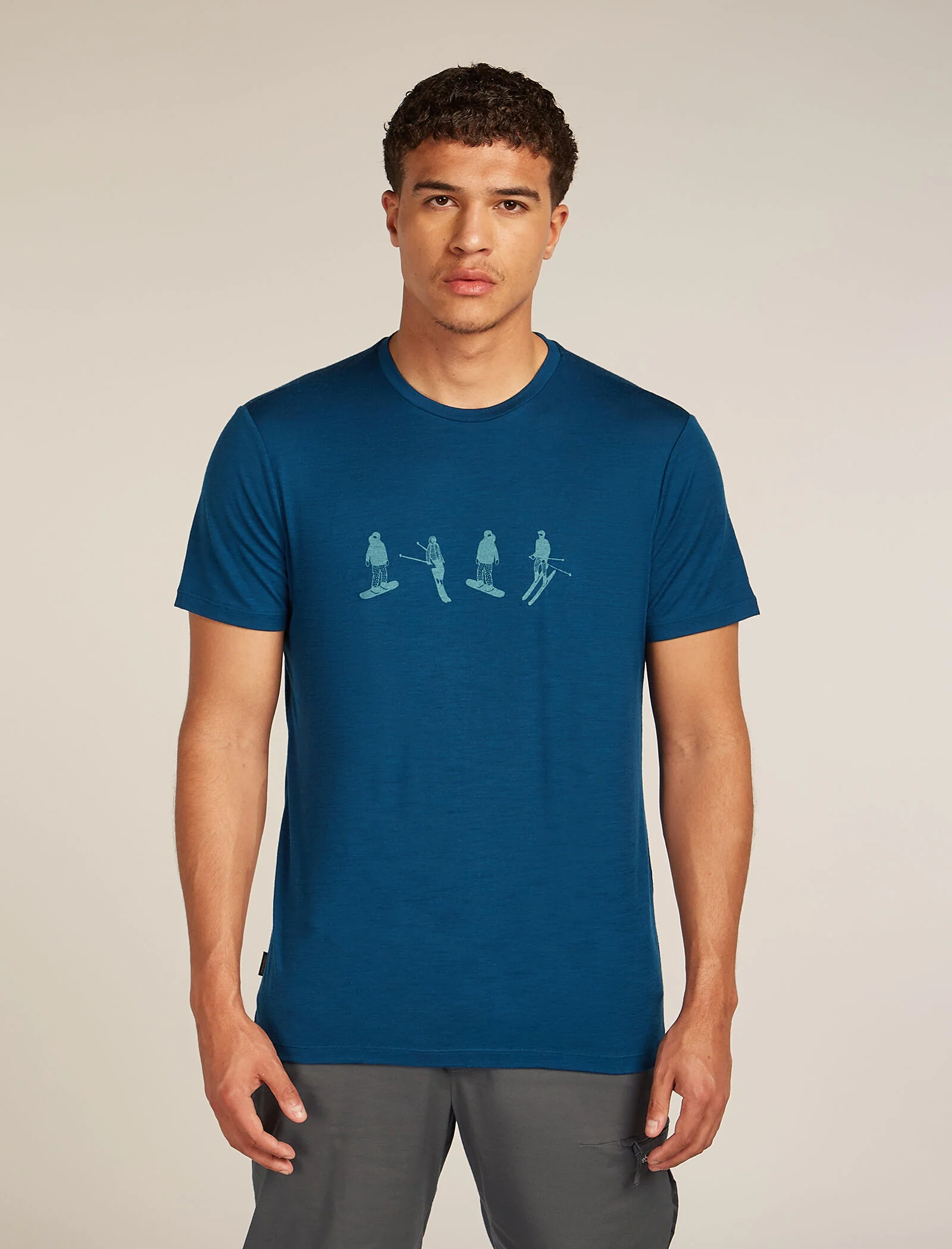 Men’s Merino 150 Tech Lite Short Sleeve T-Shirt Snow Day