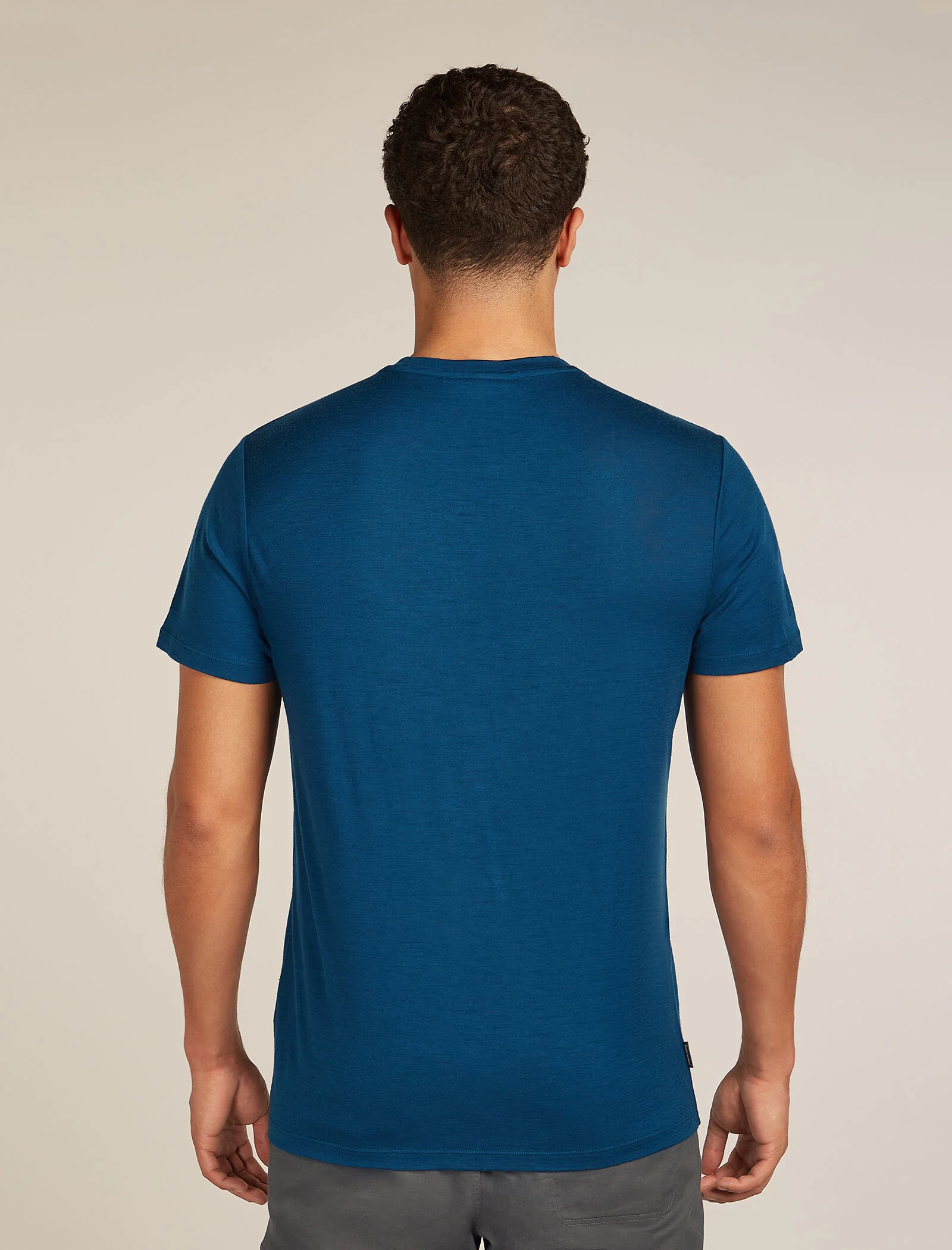 Men’s Merino 150 Tech Lite Short Sleeve T-Shirt Snow Day - Image 2