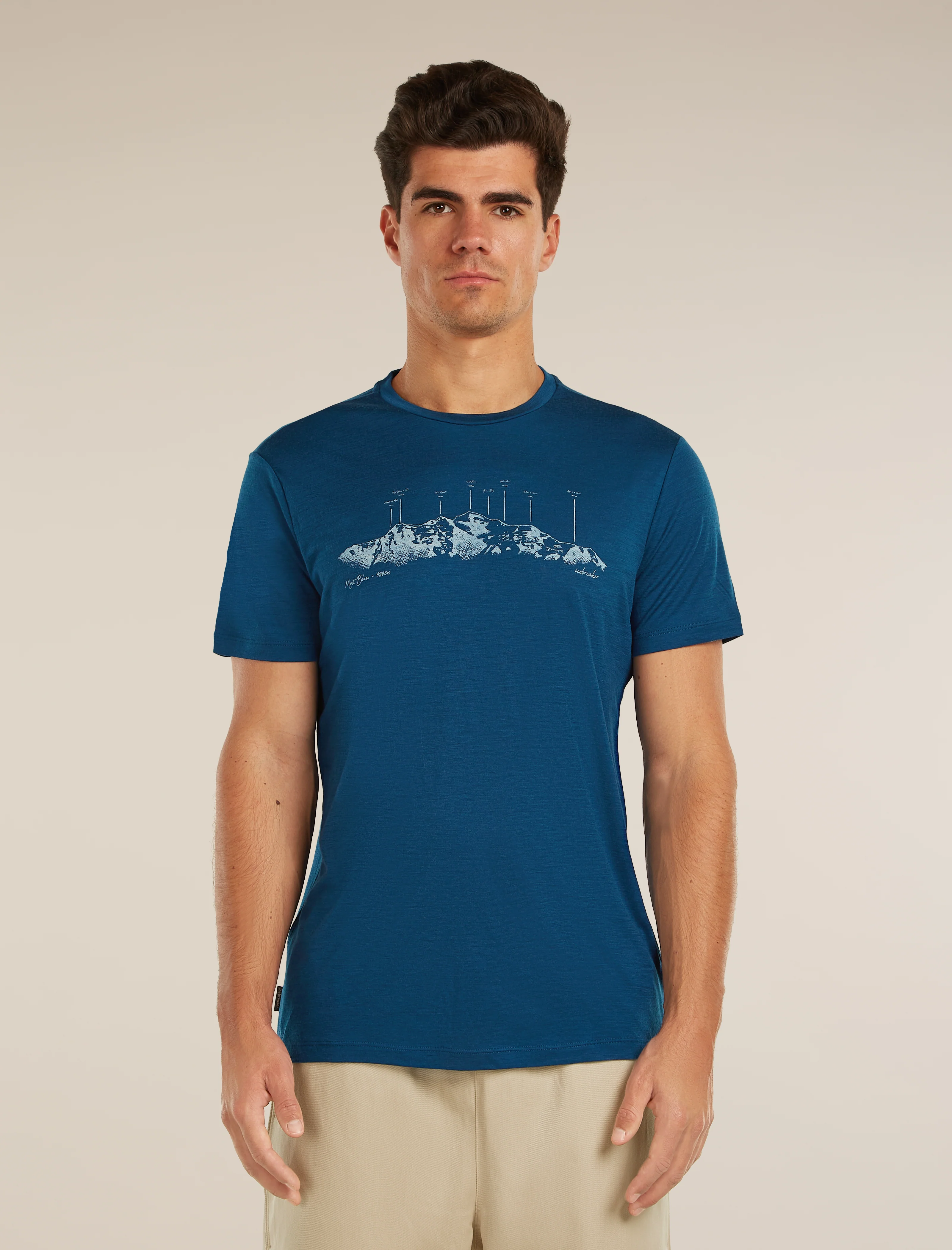 Men’s Merino 150 Tech Lite Short Sleeve T-Shirt The Peaks