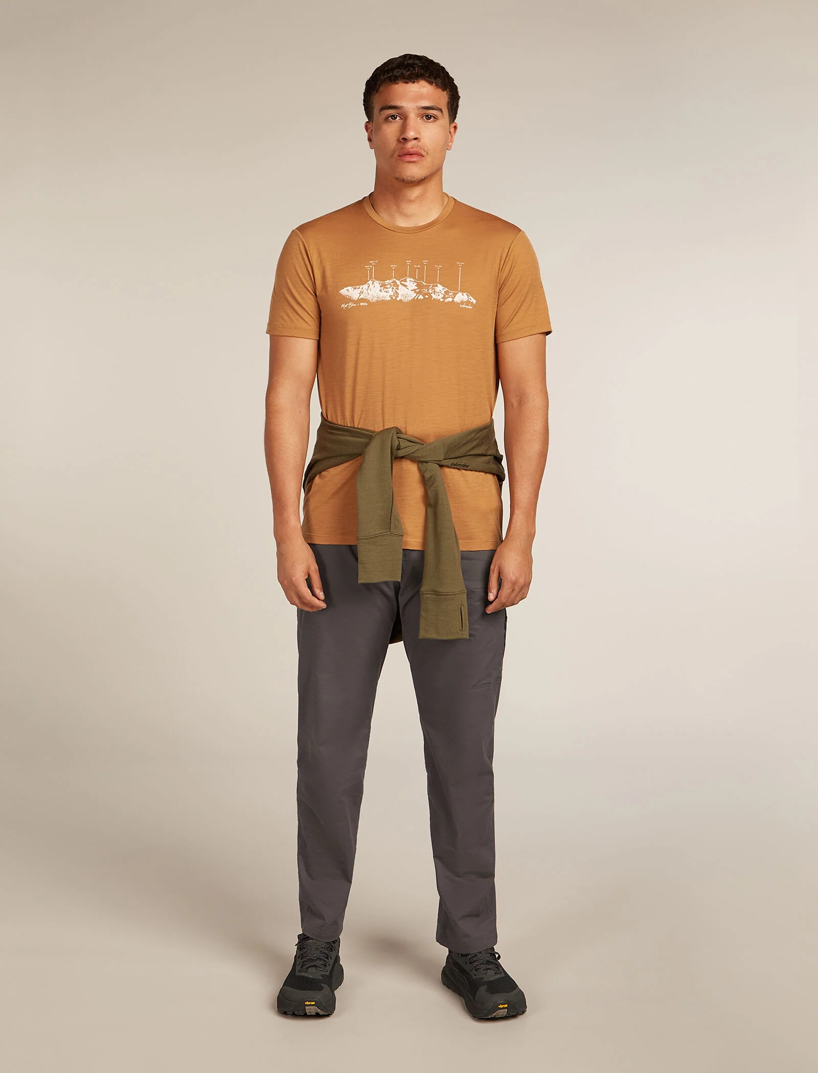 Men’s Merino 150 Tech Lite Short Sleeve T-Shirt The Peaks - Image 4