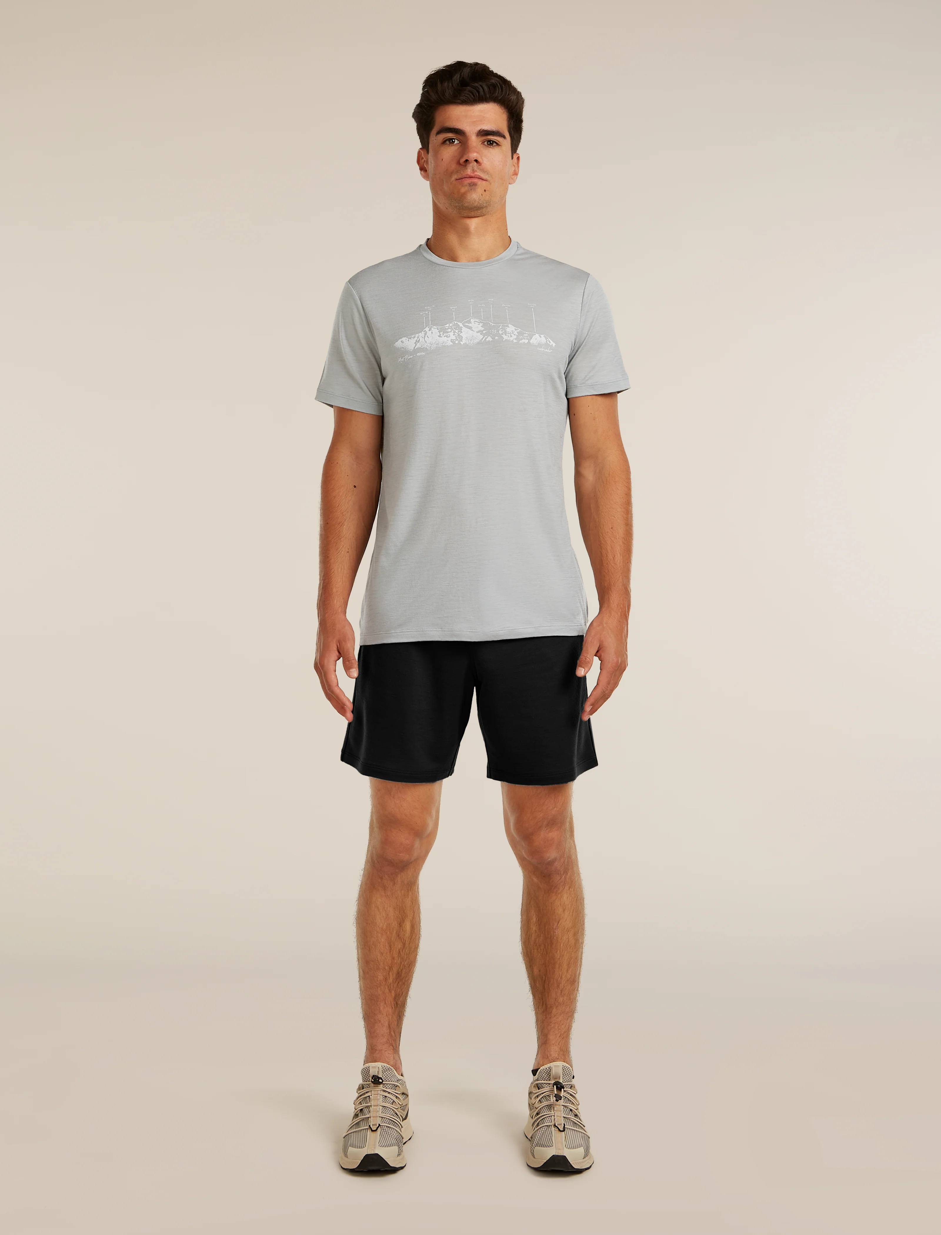 Men’s Merino 150 Tech Lite Short Sleeve T-Shirt The Peaks - Image 3