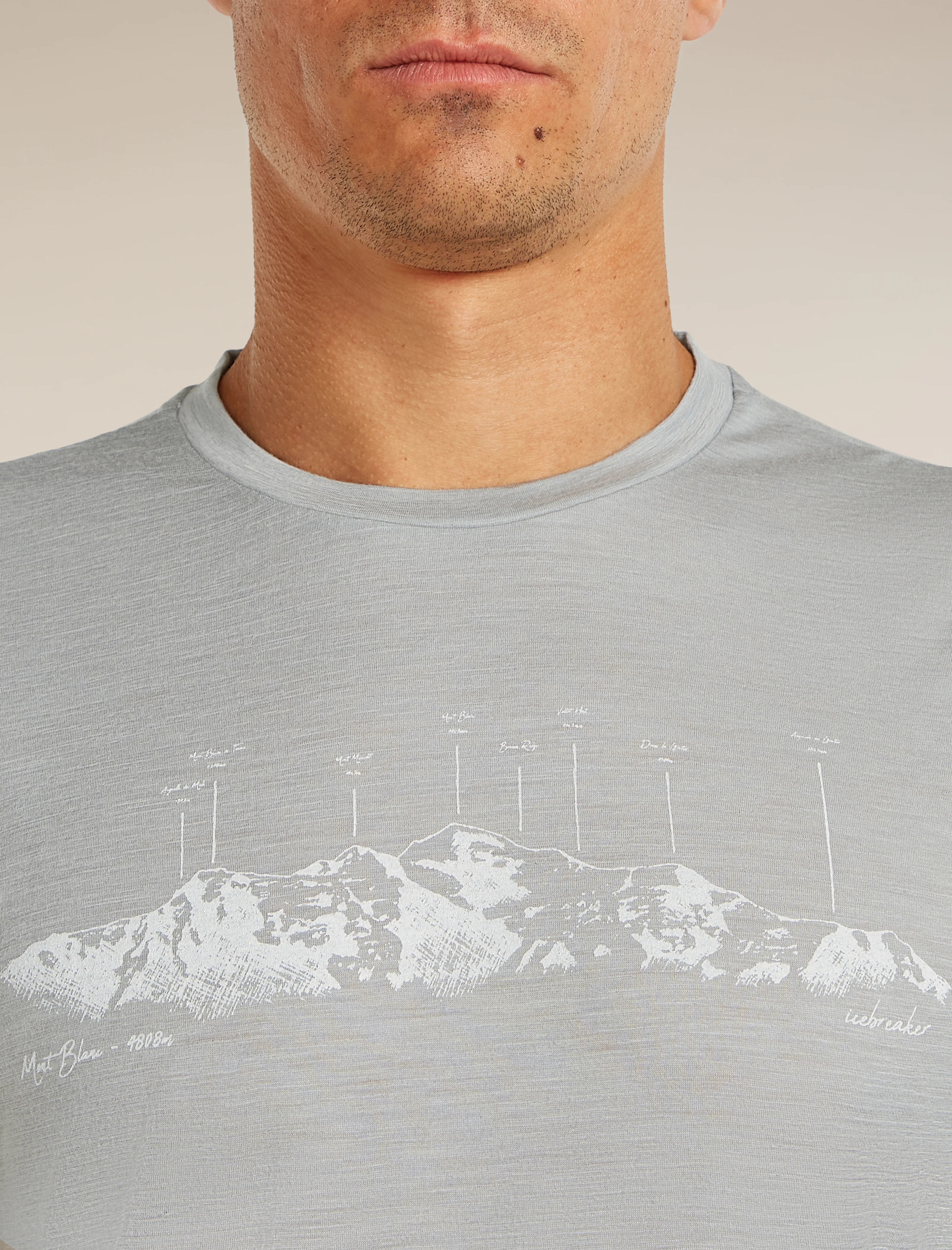 Men’s Merino 150 Tech Lite Short Sleeve T-Shirt The Peaks - Image 6
