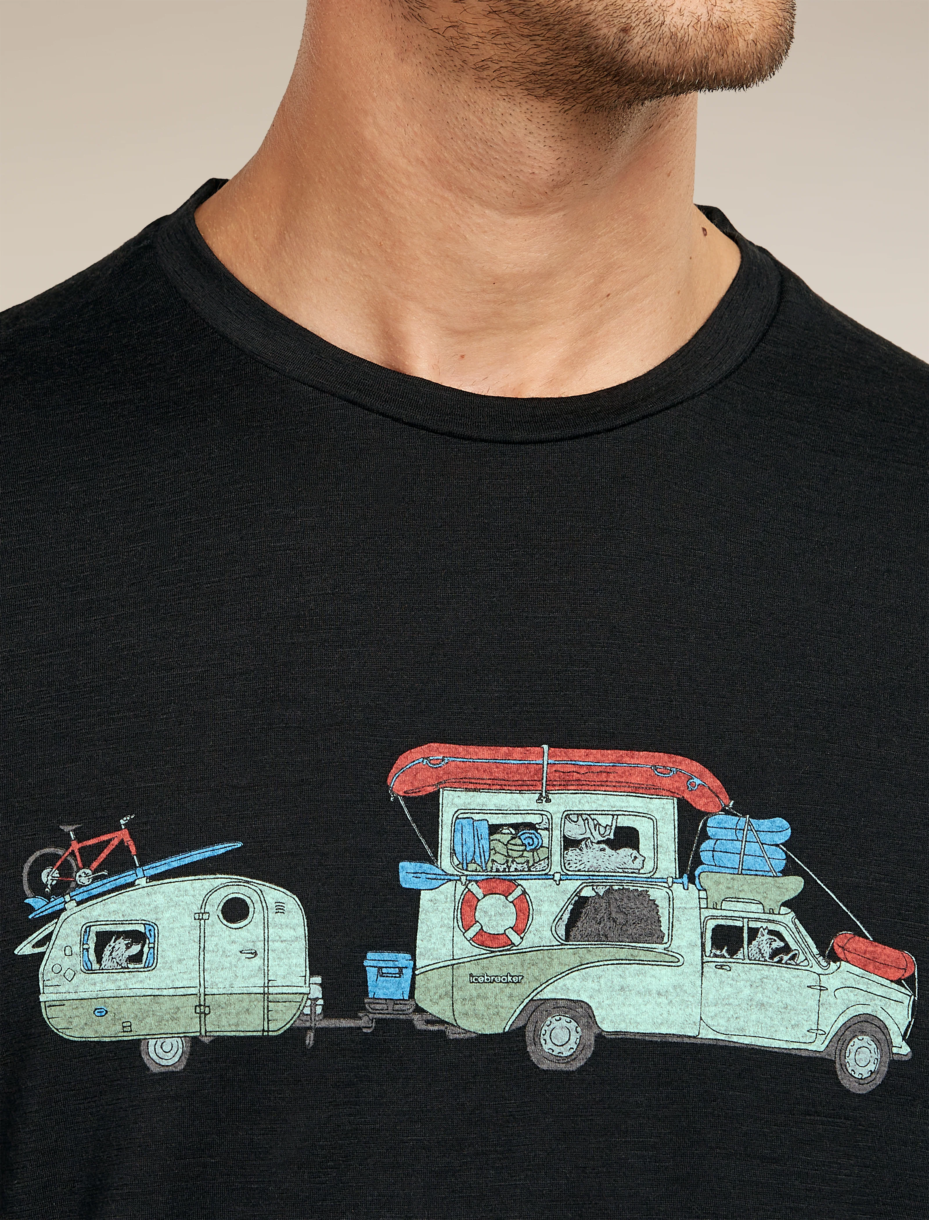 Men’s Merino 150 Tech Lite Short Sleeve T-Shirt Transportage - Image 6