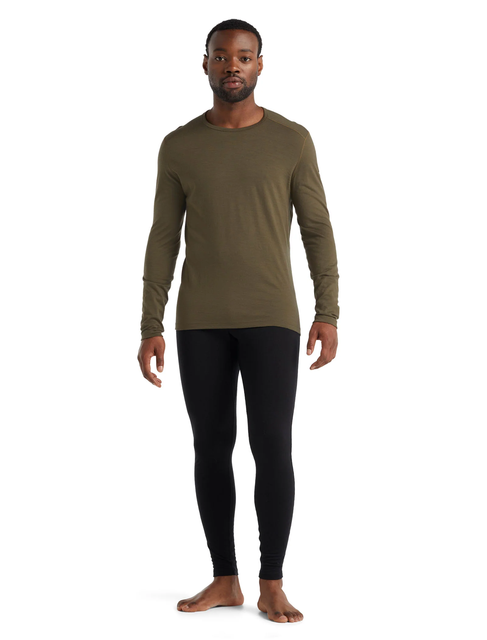 Men’s Merino 200 Oasis Long Sleeve Crew Thermal Top - Image 3