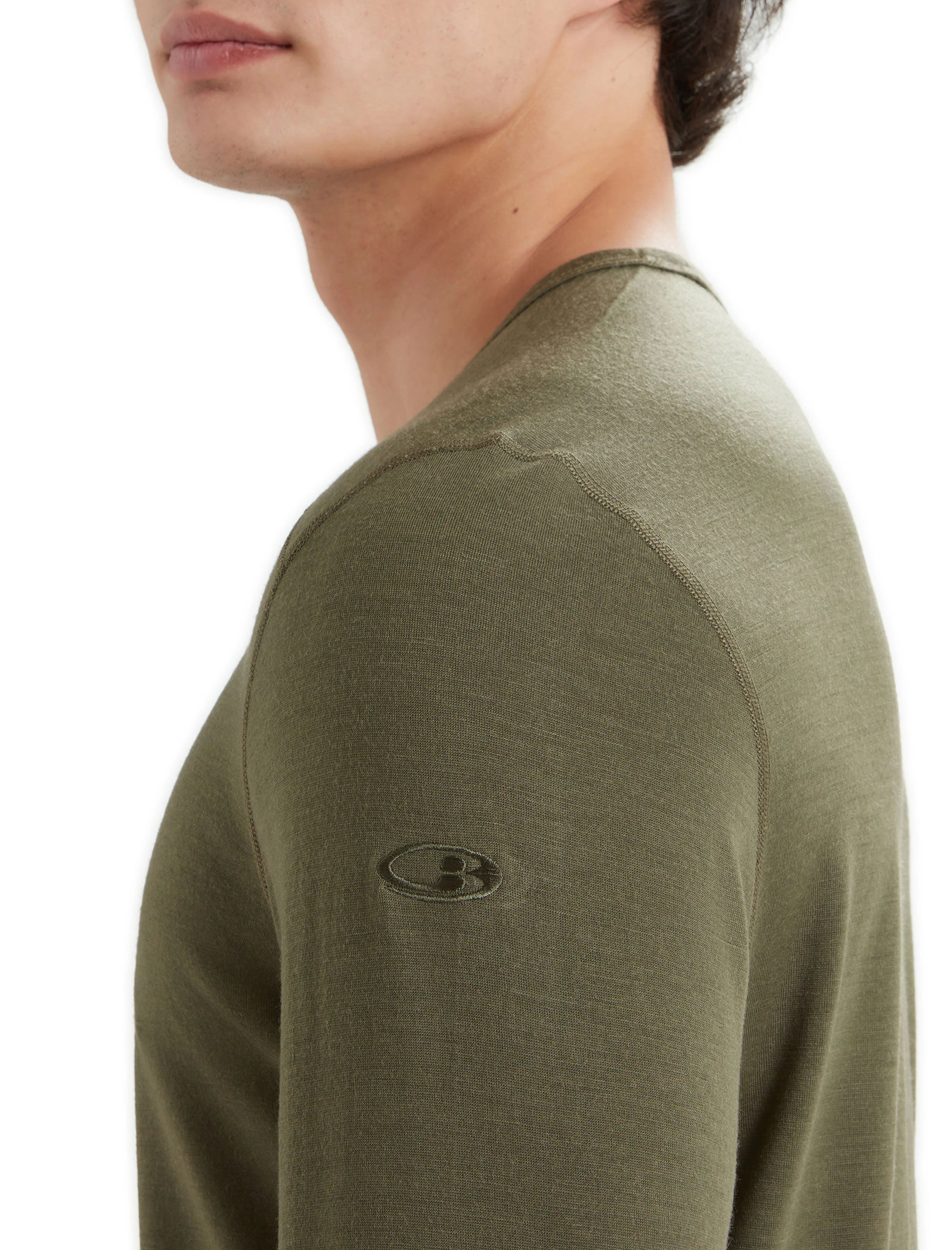 Men’s Merino 200 Oasis Long Sleeve Crew Thermal Top - Image 9