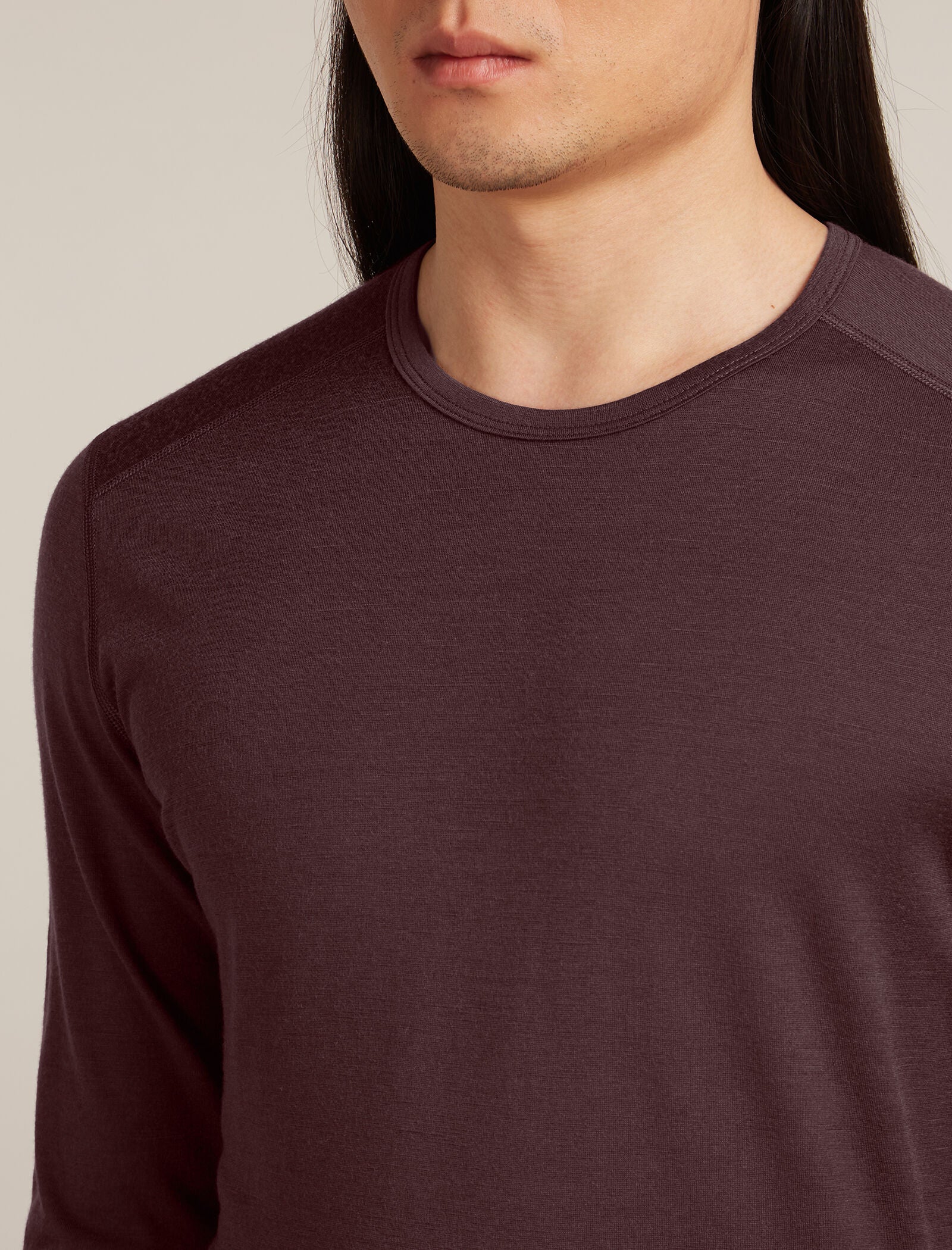 Men’s Merino 200 Oasis Long Sleeve Crew Thermal Top - Image 5