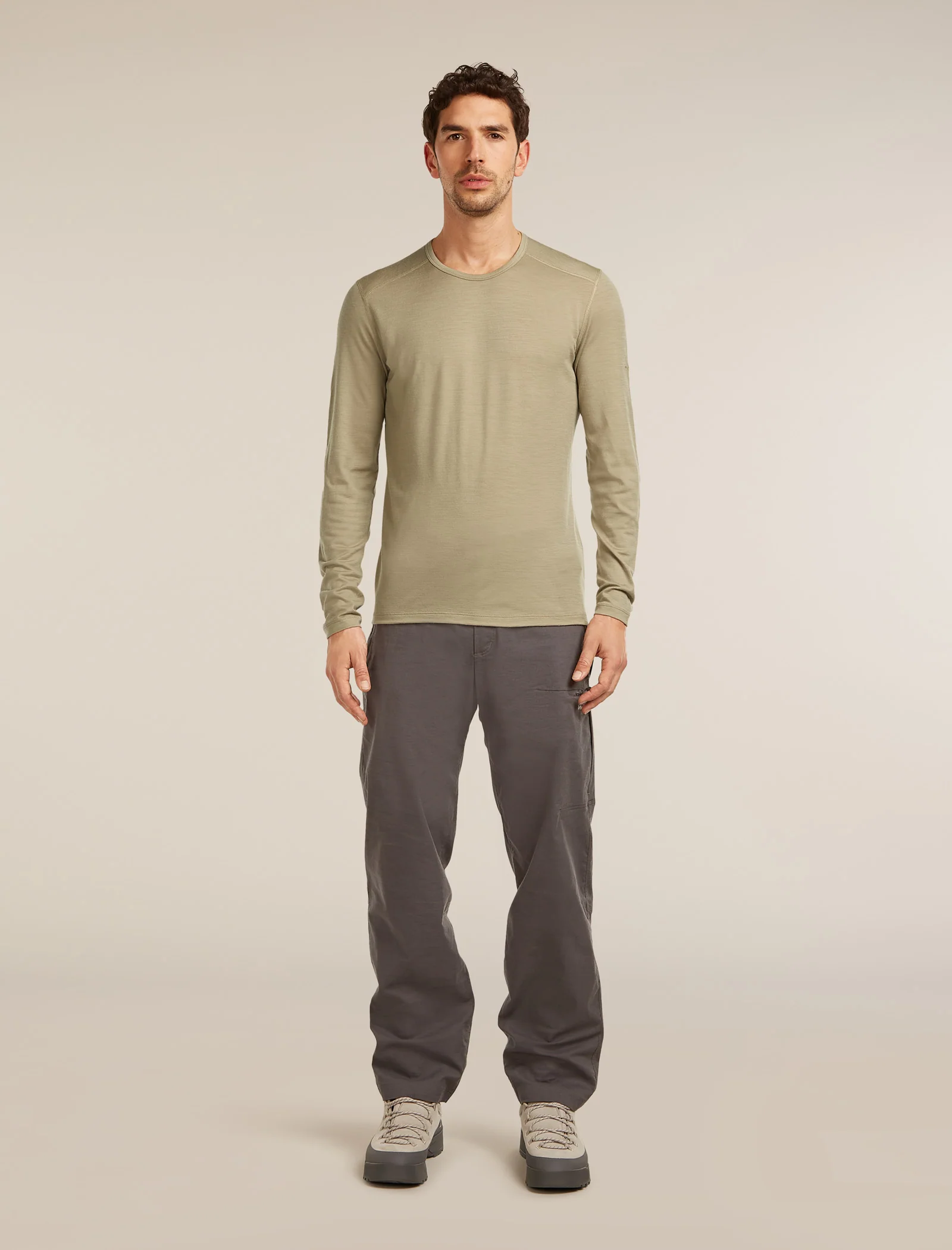 Men’s Merino 200 Oasis Long Sleeve Crewe - Image 3