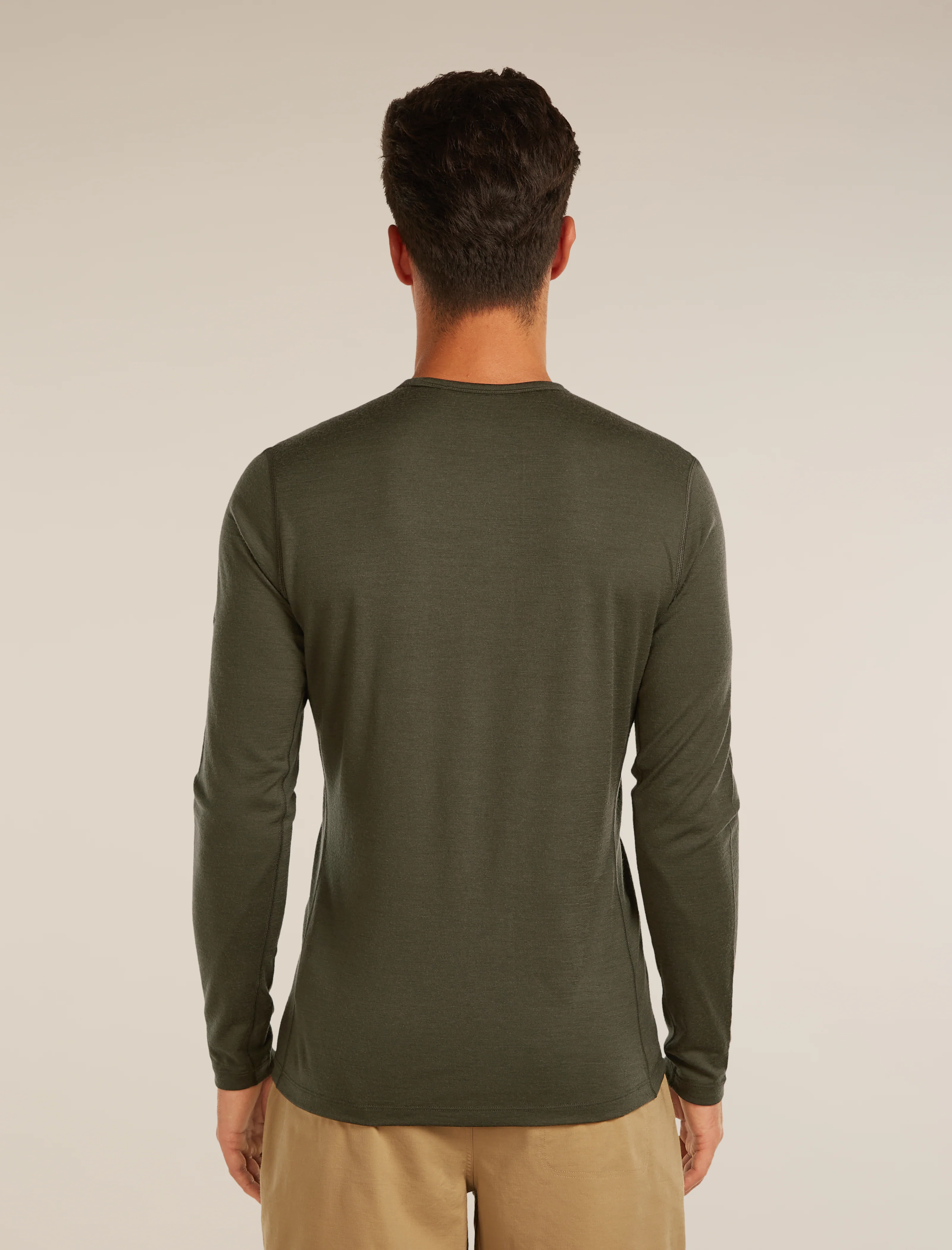 Men’s Merino 200 Oasis Long Sleeve Crewe - Image 2