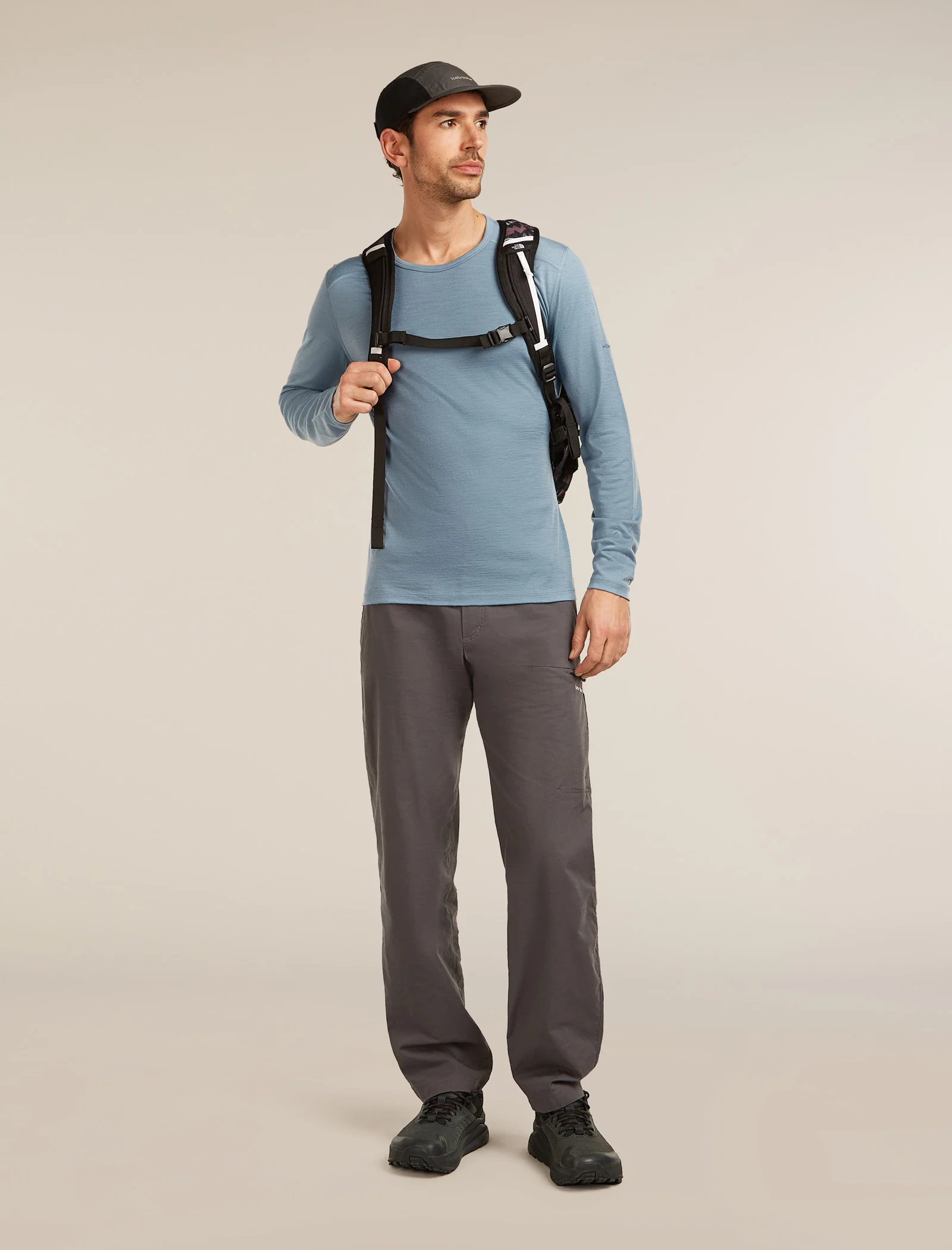 Men’s Merino 200 Oasis Long Sleeve Crewe - Image 4