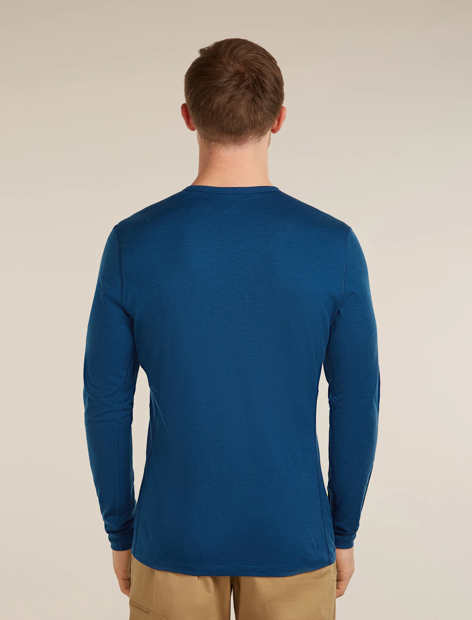 Men’s Merino 200 Oasis Long Sleeve Crewe Icebreaker - Image 2